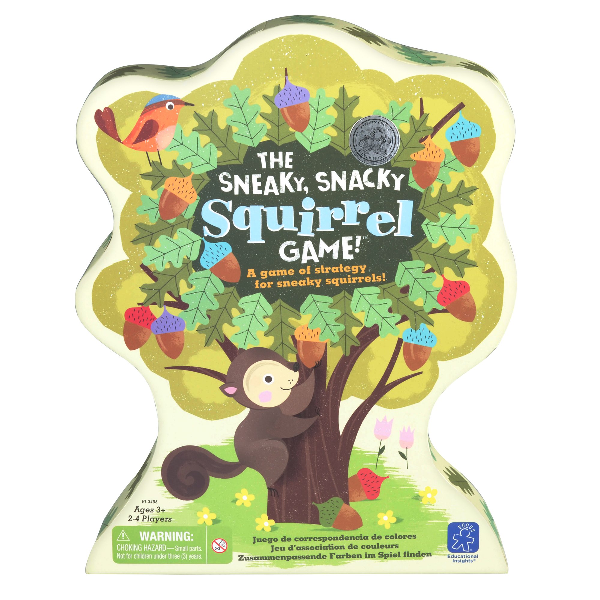 Foto 6 pulgar | Juego De Mesa Educational Insights The Sneaky, Snacky Squirrel - Venta Internacional.