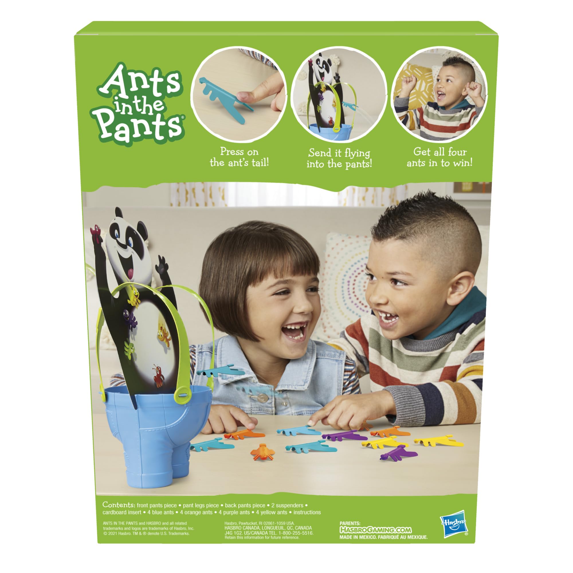 Foto 3 pulgar | Juego De Mesa Hasbro Ants In The Pants Para Niños En Edad Preescolar De Más De 3 Años - Venta Internacional.