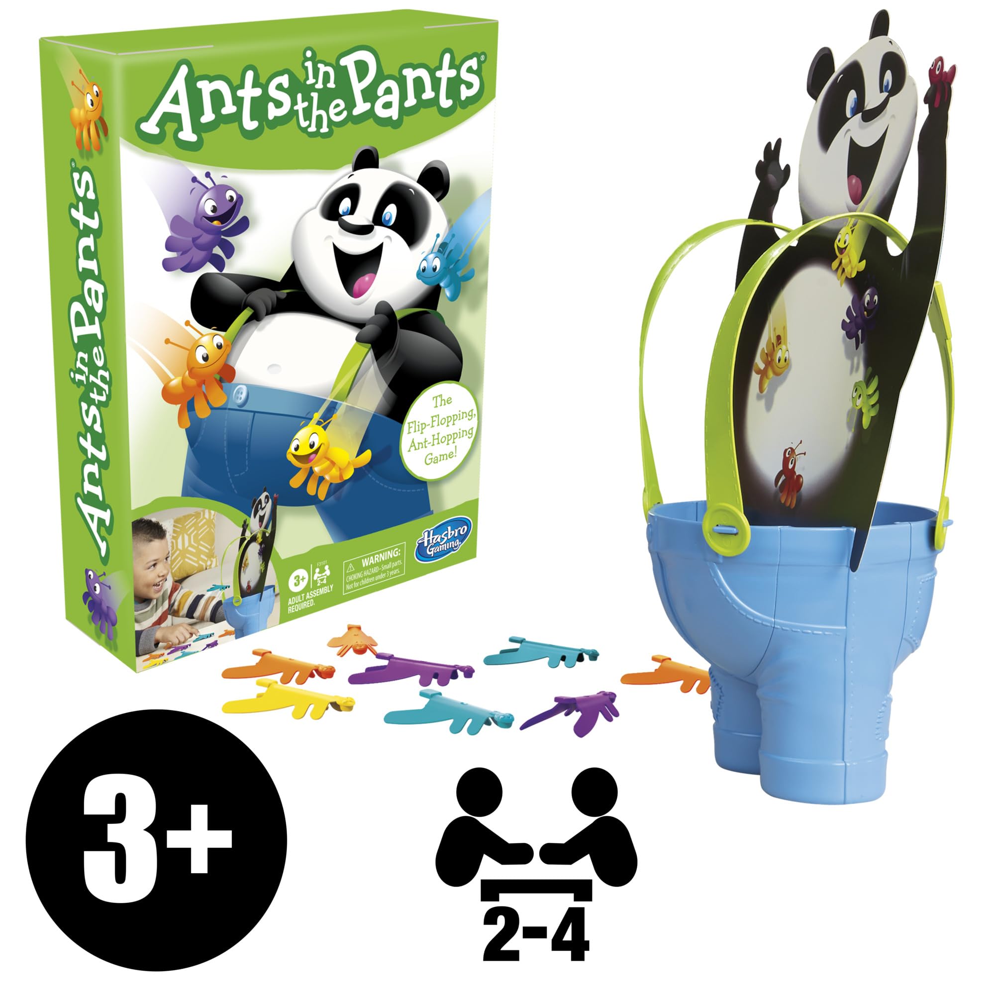 Foto 4 pulgar | Juego De Mesa Hasbro Ants In The Pants Para Niños En Edad Preescolar De Más De 3 Años - Venta Internacional.