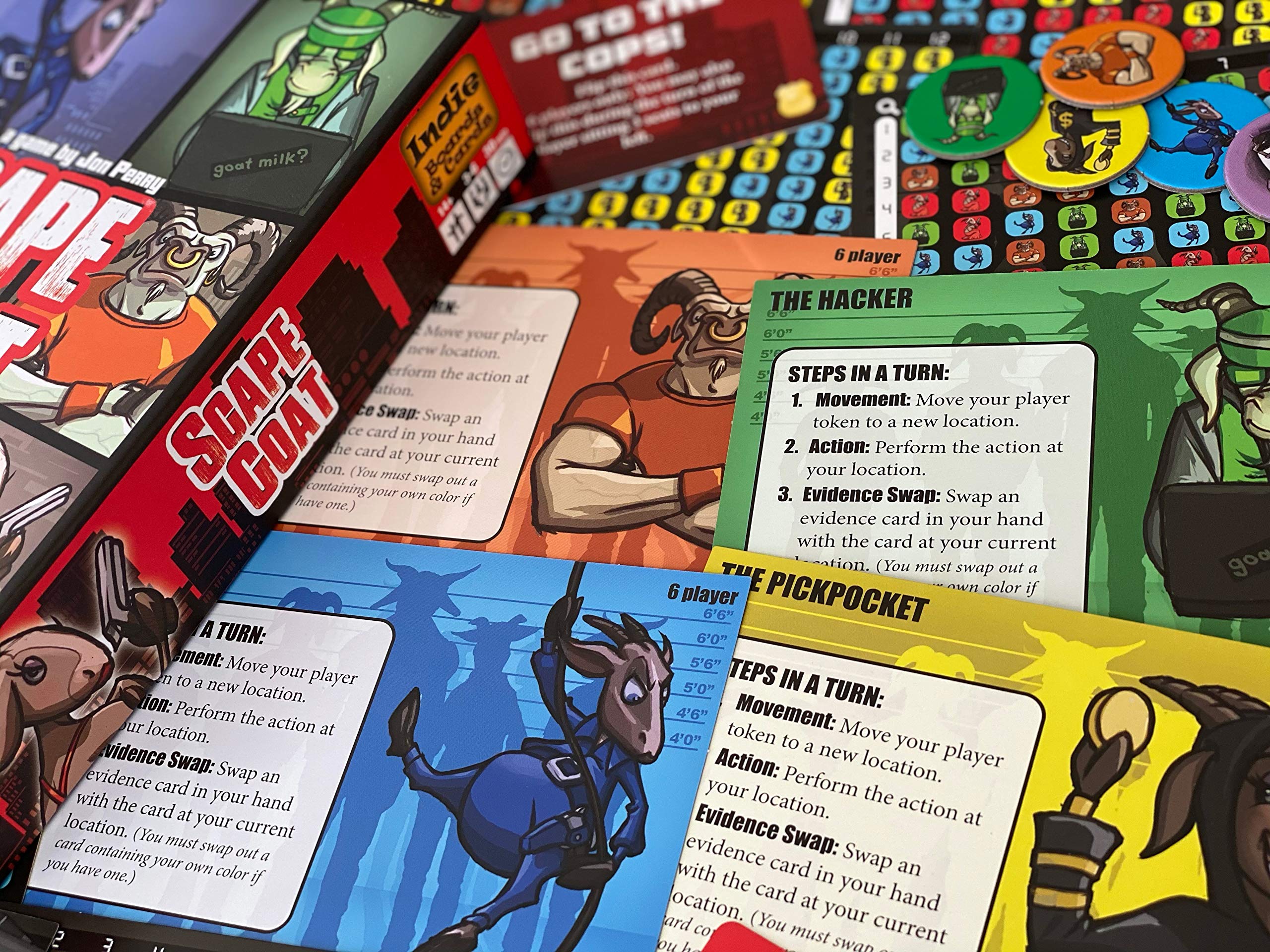 Foto 5 pulgar | Juego De Mesa Indie Boards And Cards Scape Goat - Venta Internacional.