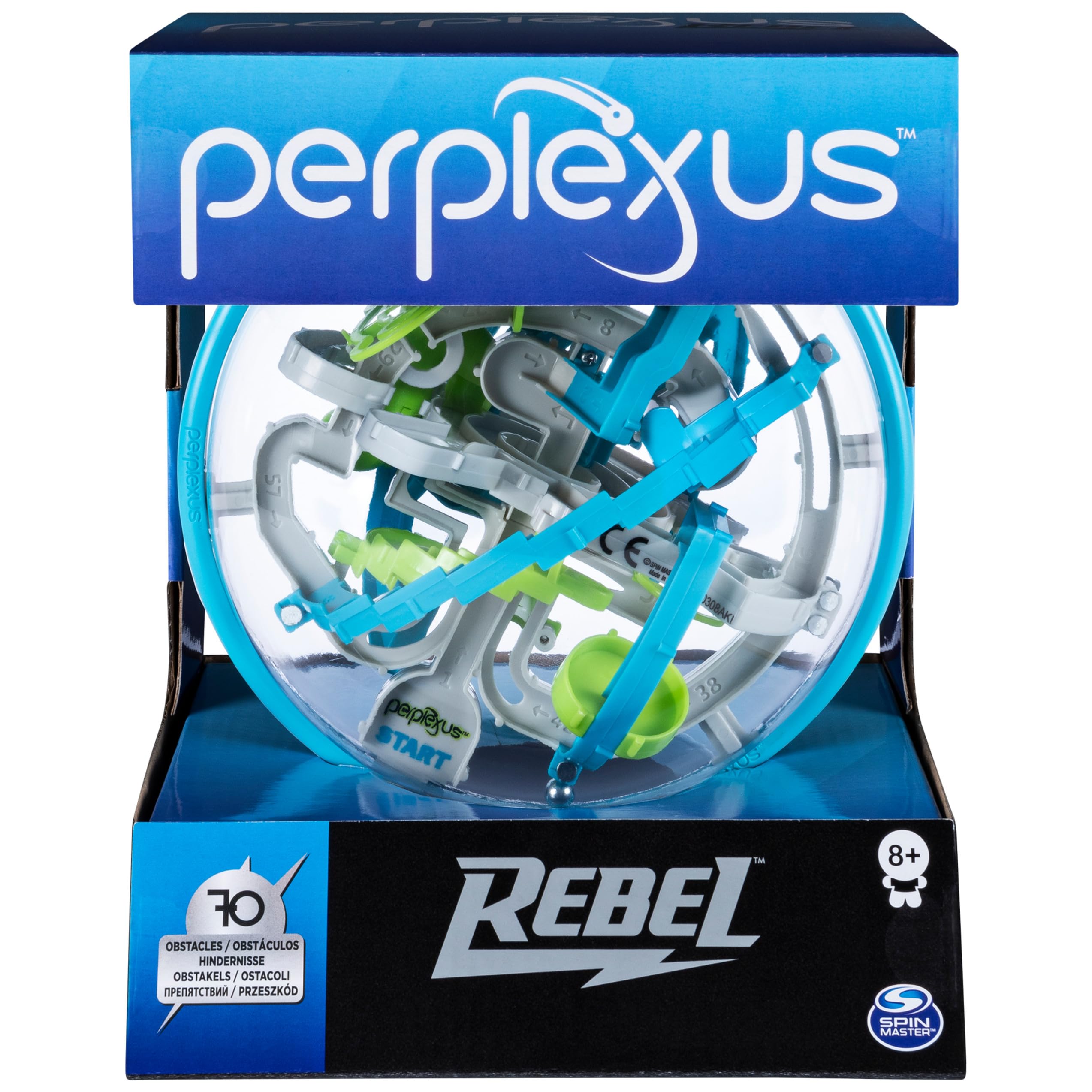 Juego De Laberinto 3d Perplexus Rebel Brain Teaser Ball Para Mayores De 8 Años - Venta Internacional.