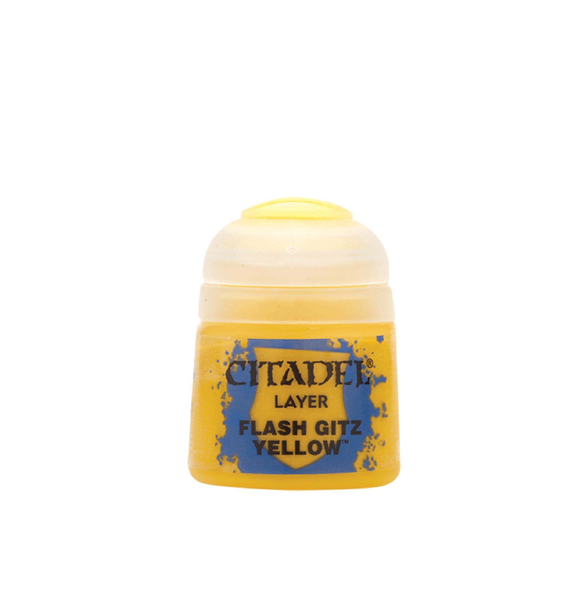 Paint Games Workshop Citadel Layer Flash Gitz Yellow - Venta Internacional.