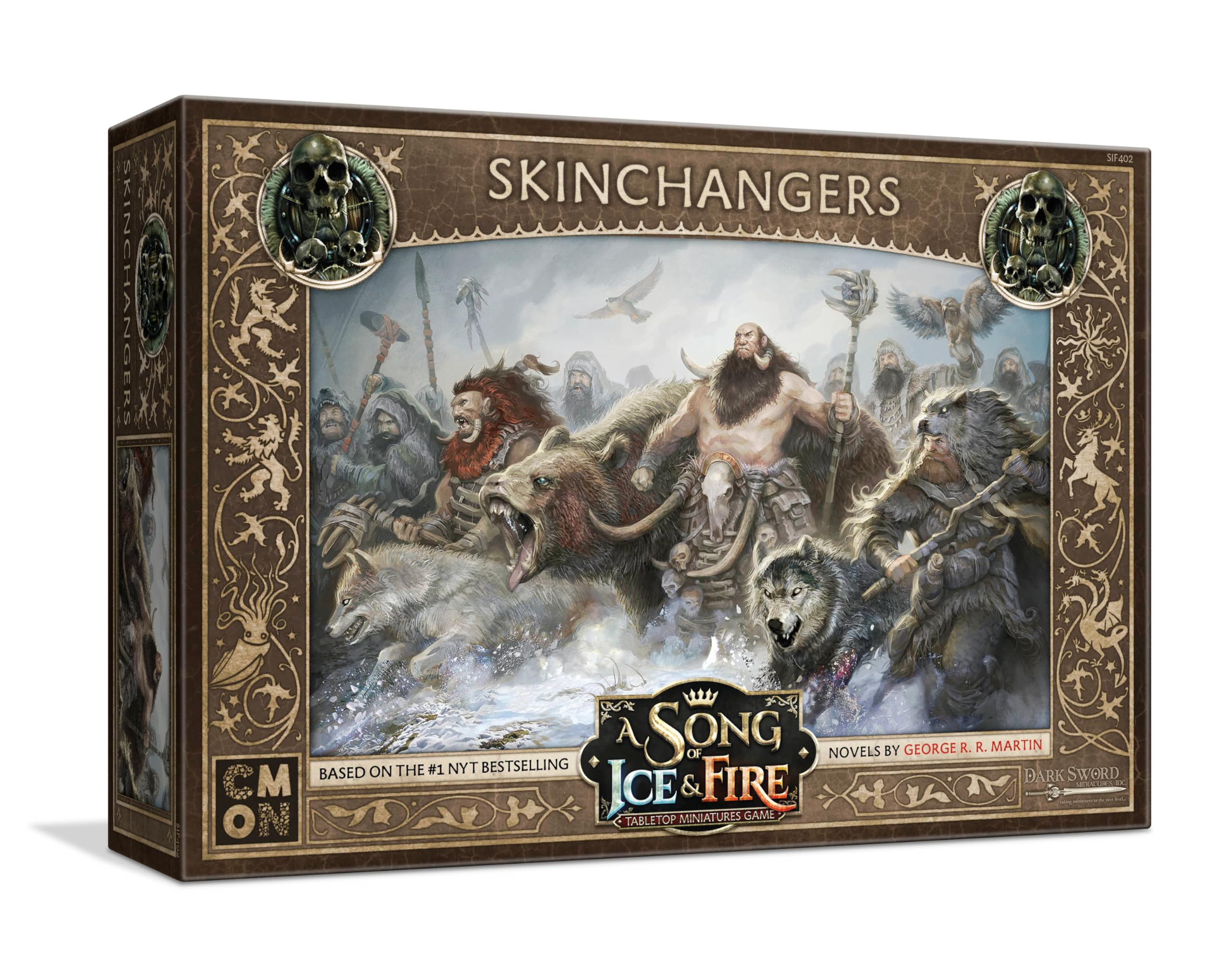 Foto 2 pulgar | Juego De Estrategia Cmon A Song Of Ice And Fire Free Folk Skinchangers - Venta Internacional.