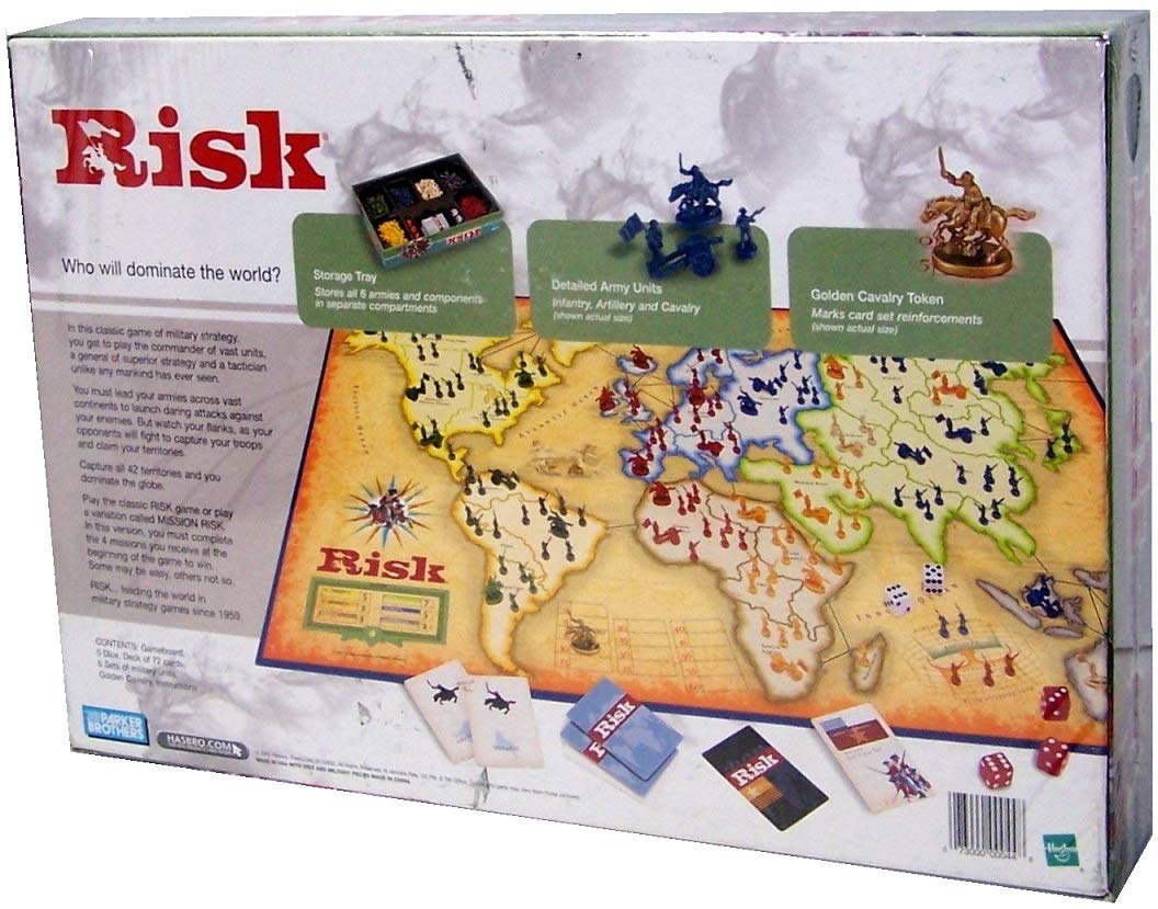 Foto 2 | Juego De Mesa Hasbro Gaming Risk: El Juego De La Dominación Global - Venta Internacional.
