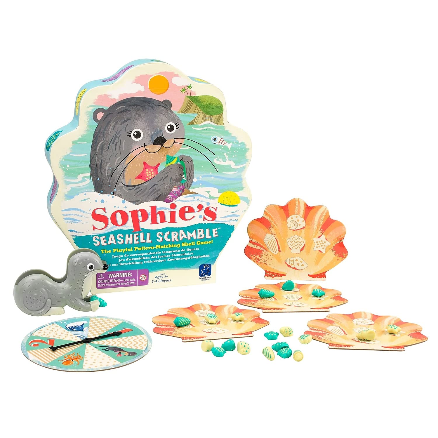 Foto 2 pulgar | Game Educational Insights Sophie's Seashell Scramble: Más De 3 Años - Venta Internacional.