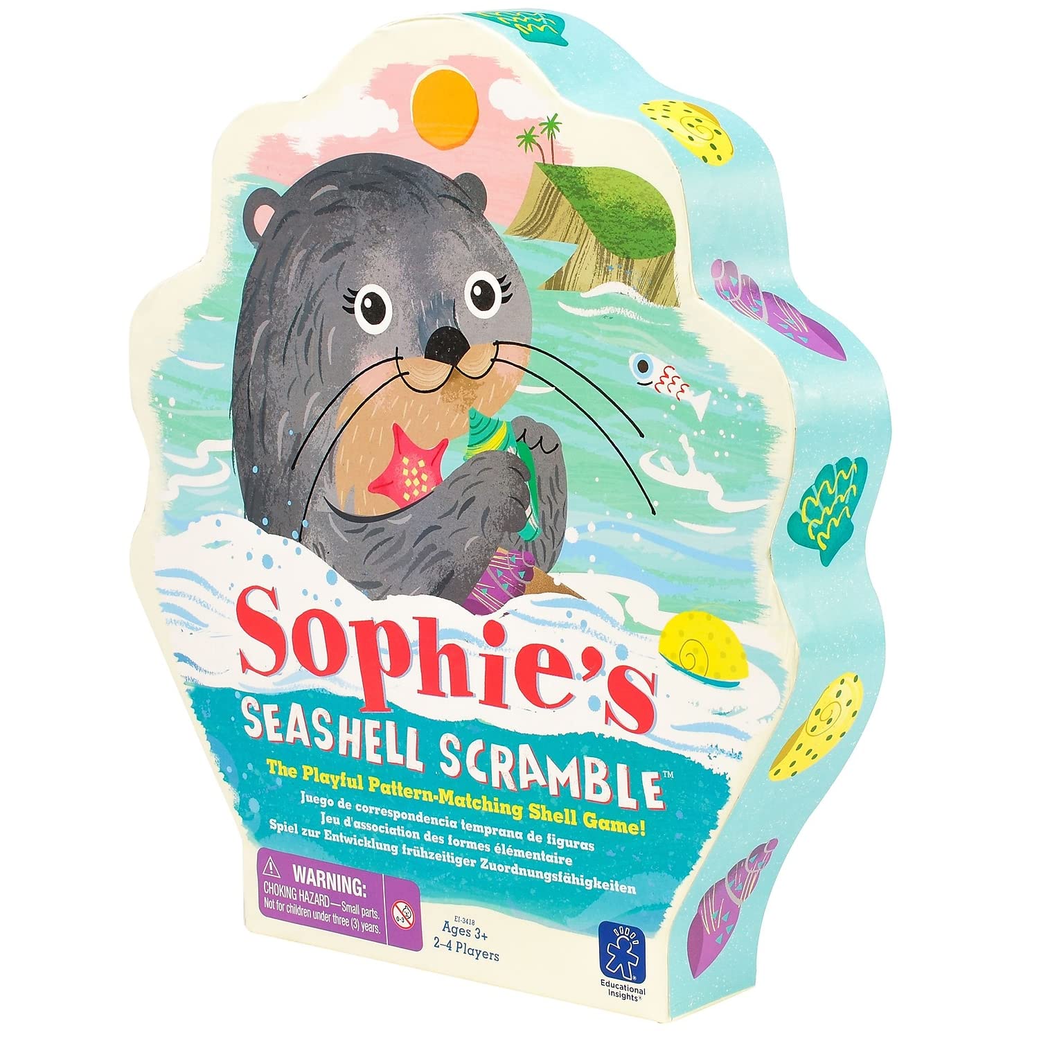 Foto 5 pulgar | Game Educational Insights Sophie's Seashell Scramble: Más De 3 Años - Venta Internacional.