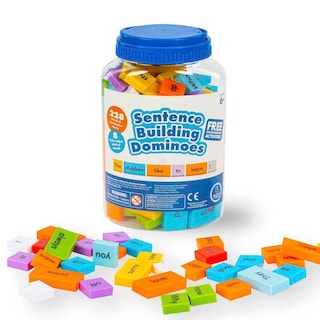 Foto 4 | Juego De Dominó Sentence Building Educational Insights, 114 Piezas - Venta Internacional.