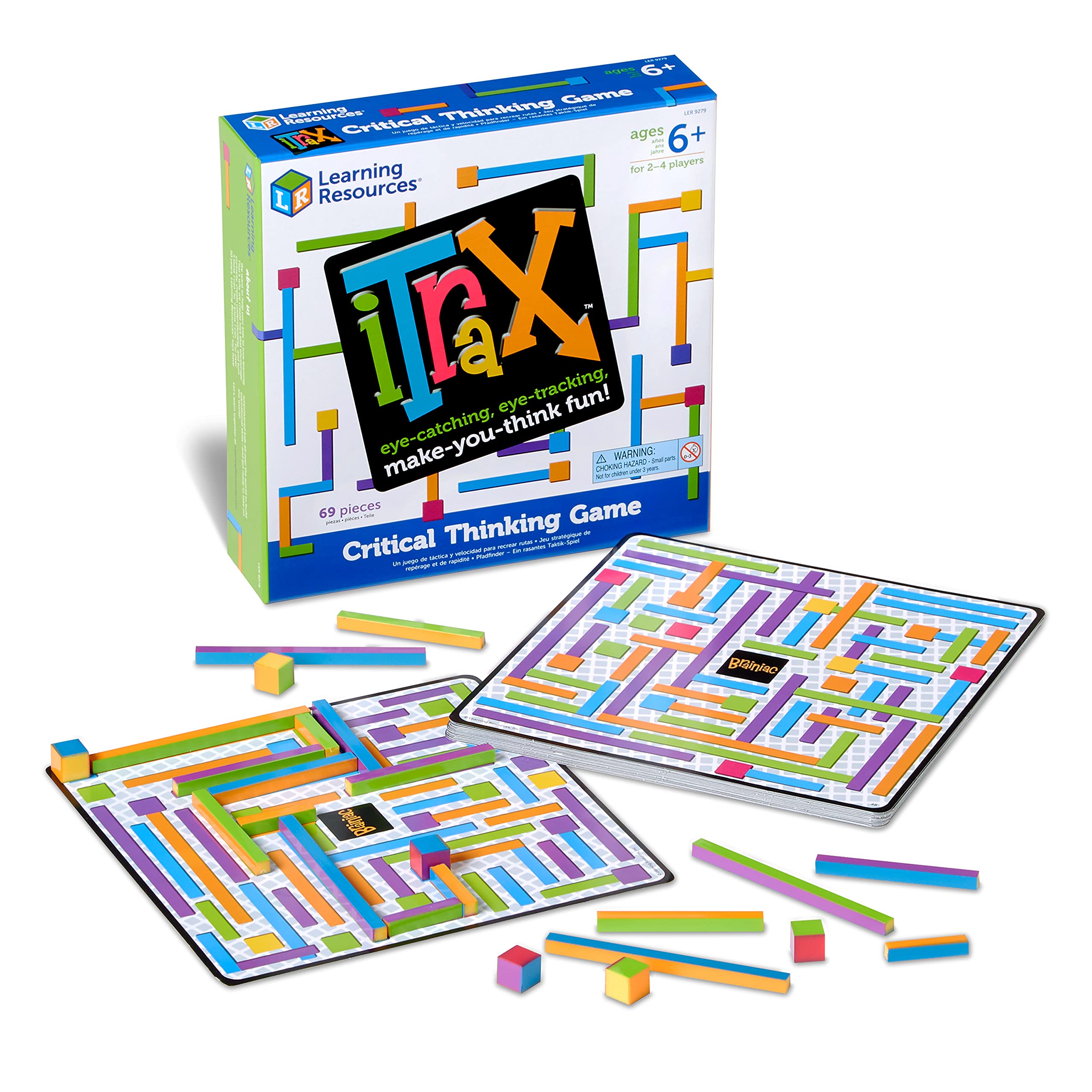 Foto 1 | Recursos De Aprendizaje Del Juego Itrax Critical Thinking 69 Pieces 6+ - Venta Internacional.