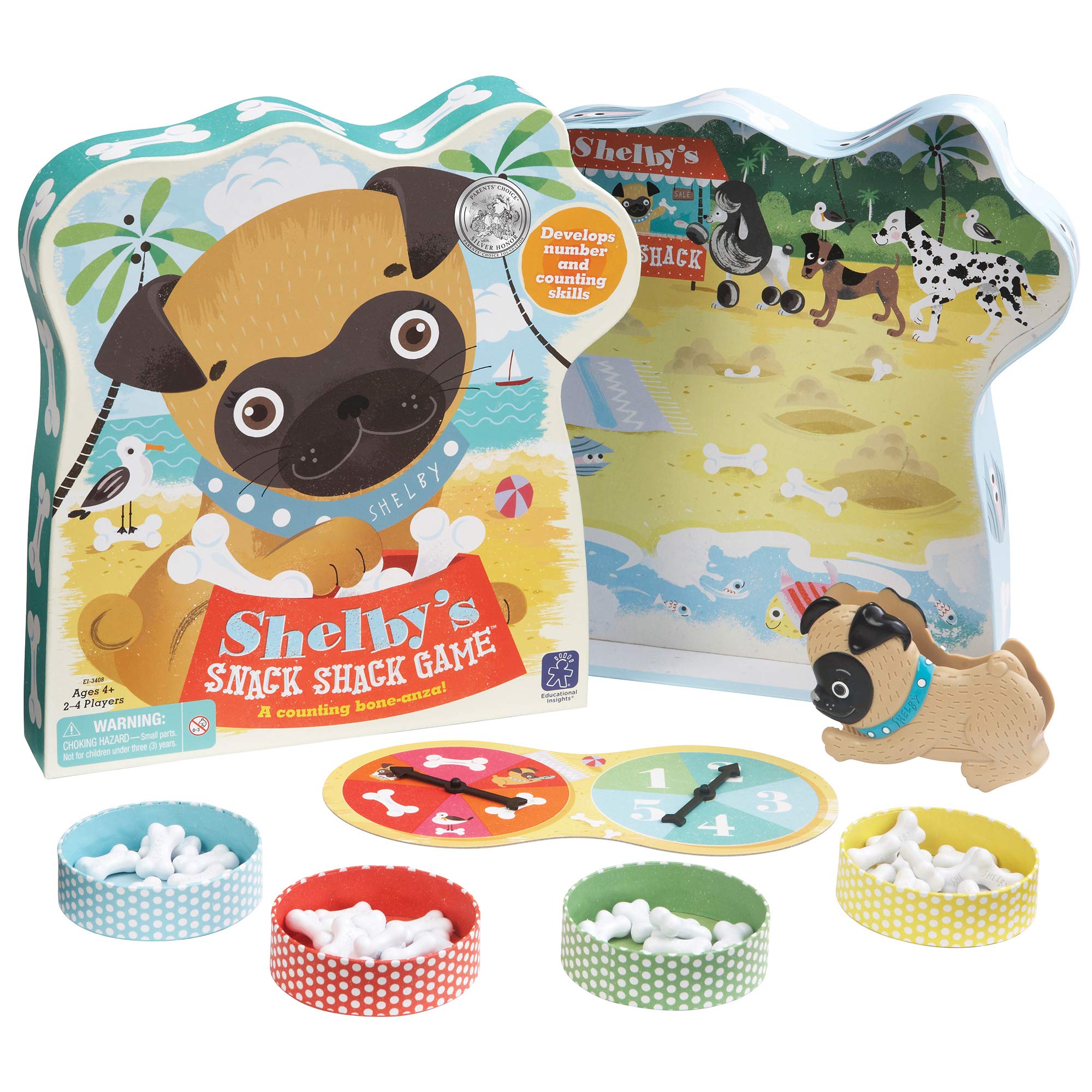 Juego De Mesa Educational Insights Shelby's Snack Shack Kids 3+ - Venta Internacional.