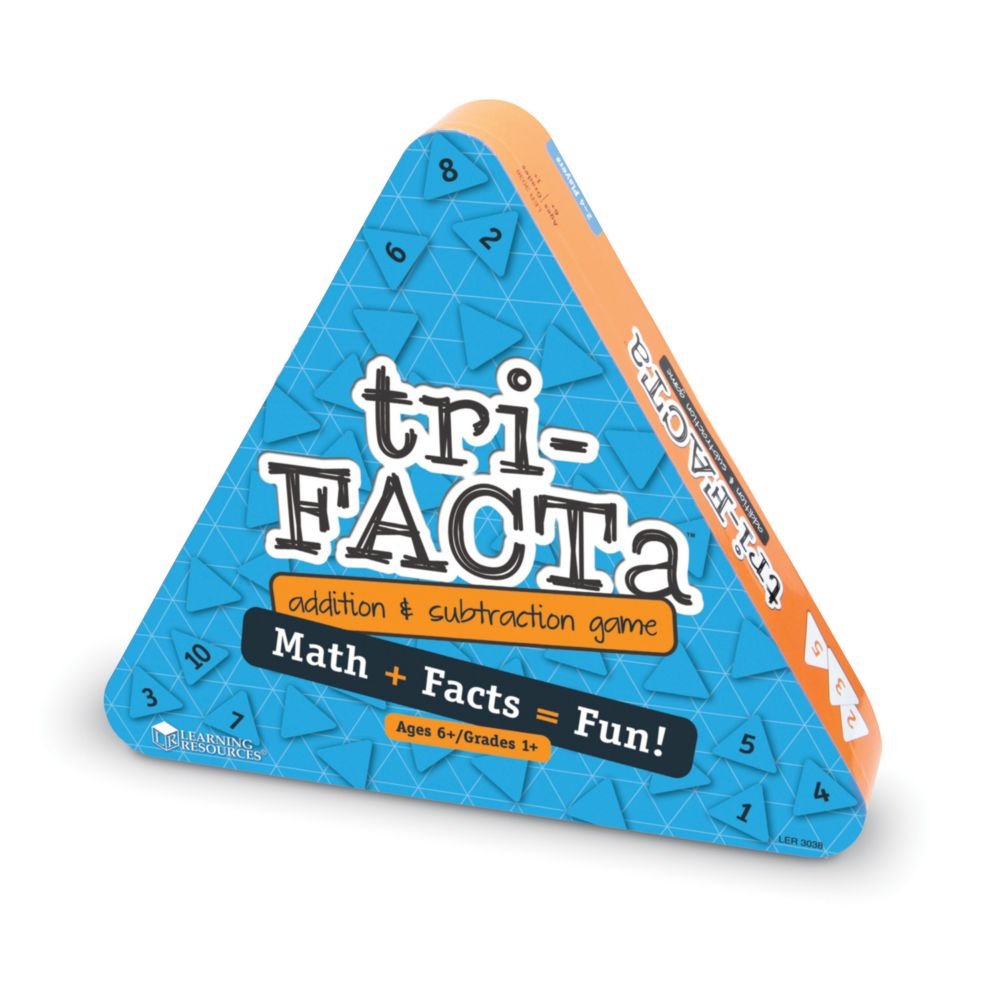 Foto 2 pulgar | Recursos De Aprendizaje De Juegos De Mesa Suma/resta Trifacta - Venta Internacional.