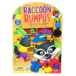 Foto 1 | Juego De Mesa Educational Insights Raccoon Rumpus Kids De 3 A 5 Años - Venta Internacional.