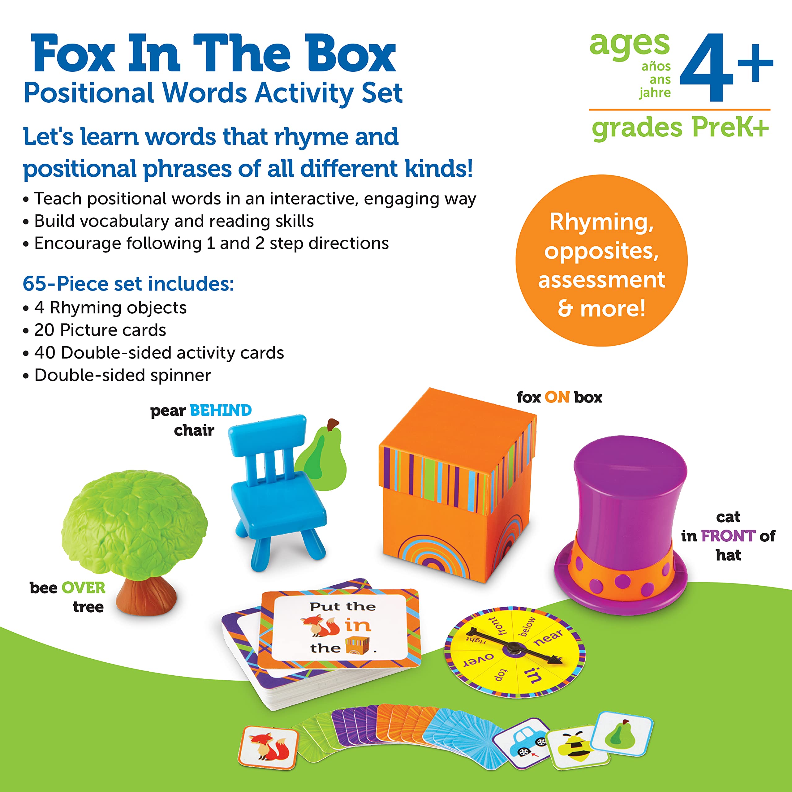 Foto 7 pulgar | Set De Actividades Learning Resources Fox In The Box, 65 Piezas, 4 O Más - Venta Internacional.