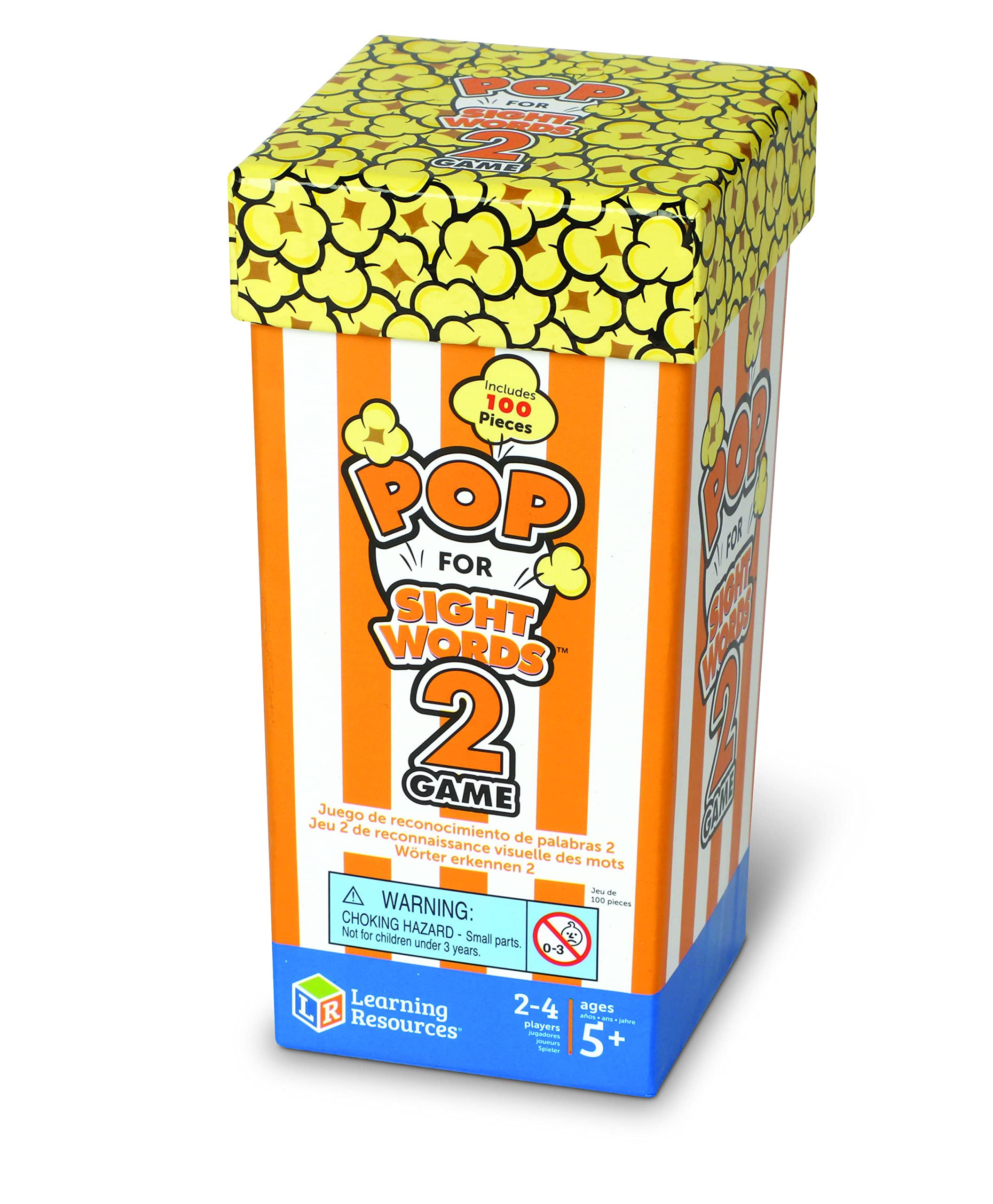 Recursos De Aprendizaje Del Juego Pop For Sight Words 2 100 Piezas - Venta Internacional.