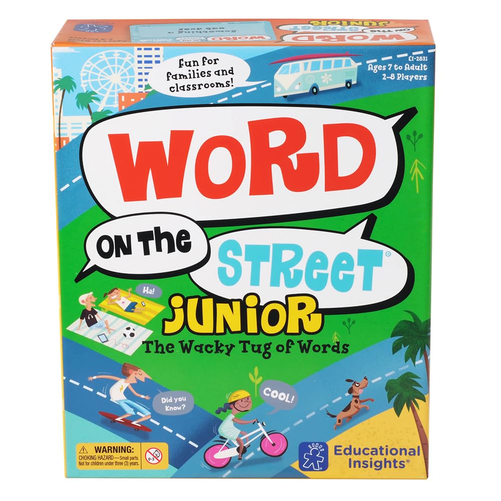 Foto 2 pulgar | Juego De Palabras Educational Insights Word On The Street Junior 7+ - Venta Internacional.
