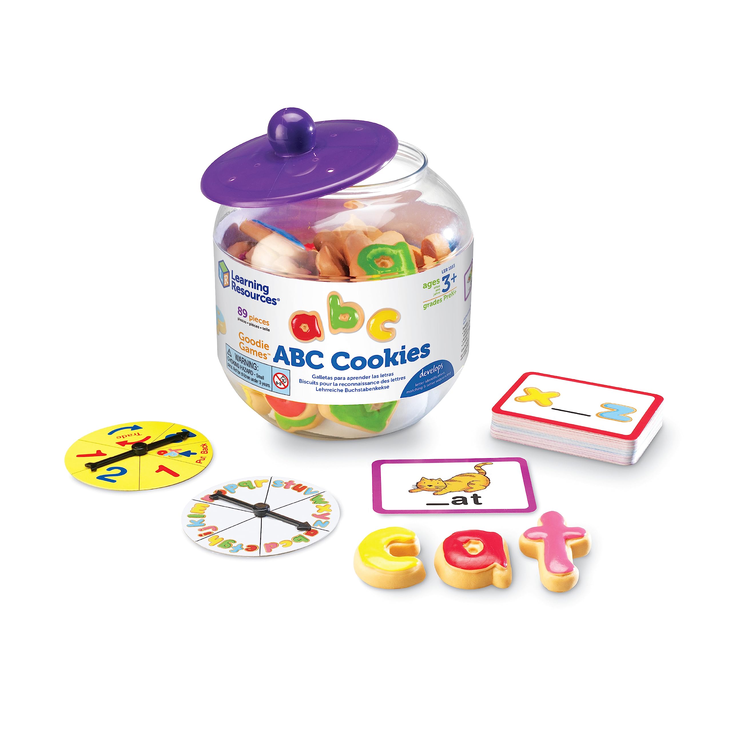 Foto 2 pulgar | Juguete Didáctico Recursos Didácticos Goodie Games Abc Cookies 3+ - Venta Internacional.