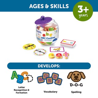 Foto 5 | Juguete Didáctico Recursos Didácticos Goodie Games Abc Cookies 3+ - Venta Internacional.