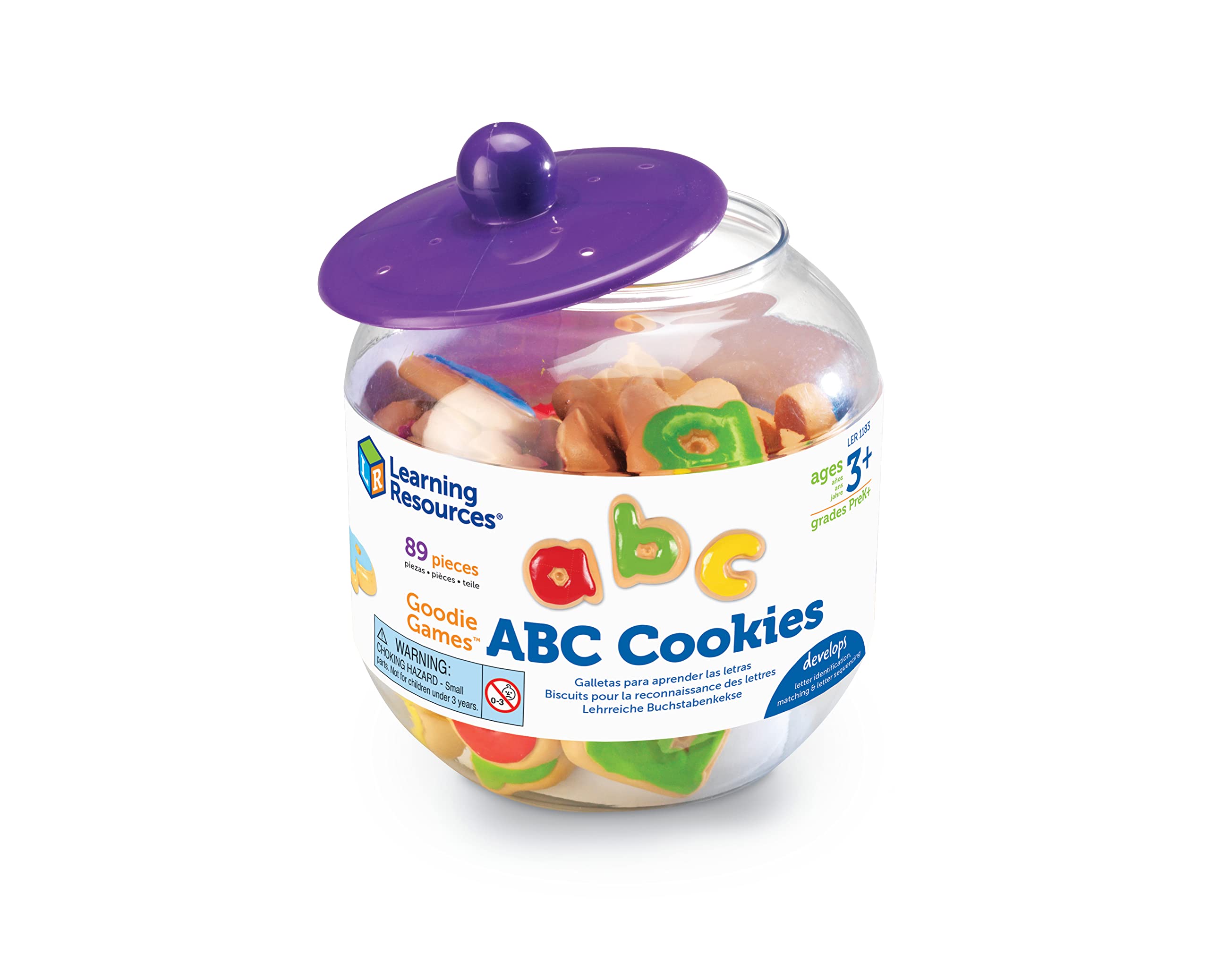 Foto 7 pulgar | Juguete Didáctico Recursos Didácticos Goodie Games Abc Cookies 3+ - Venta Internacional.