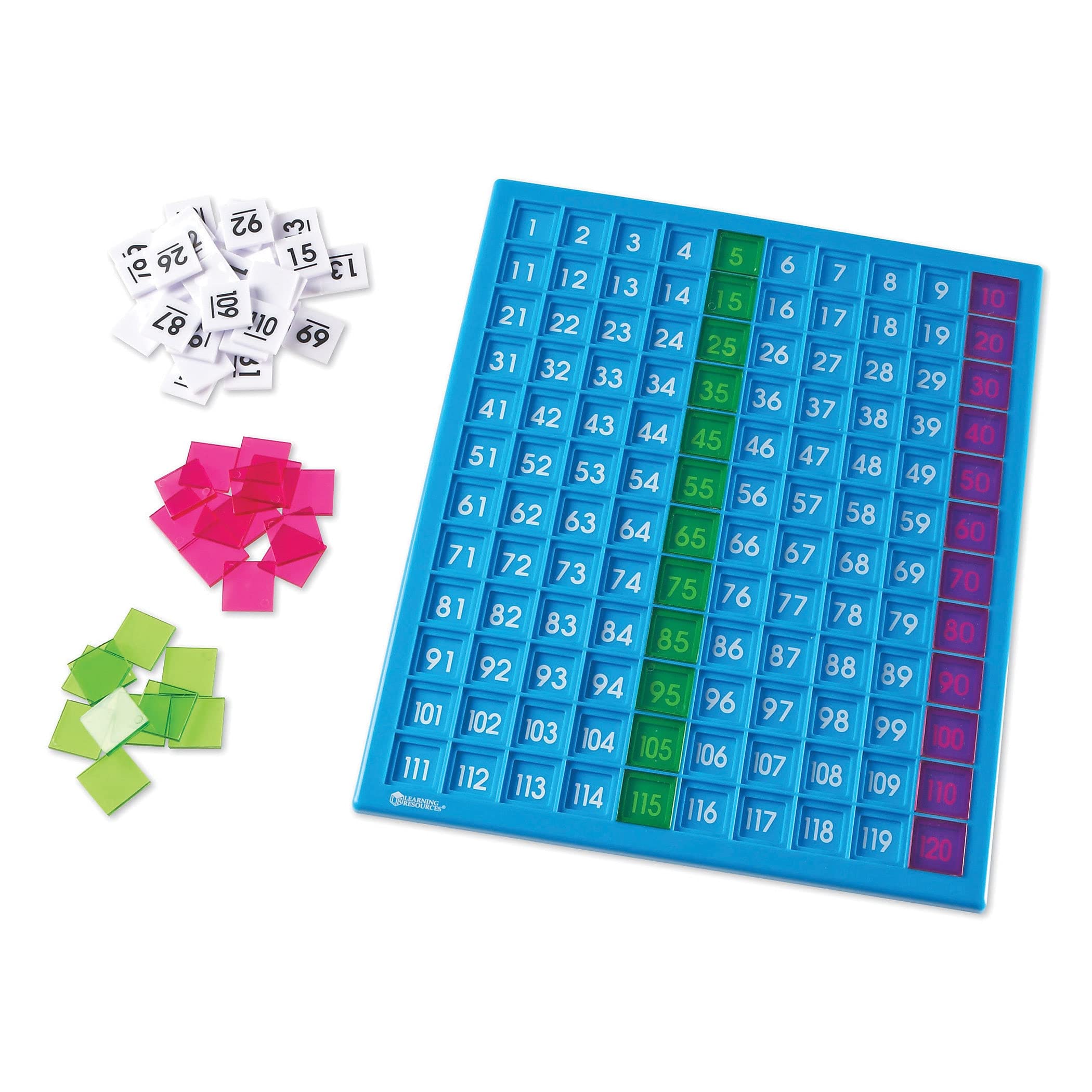 Foto 2 pulgar | Tablero Numérico Math Learning Resources 120 Unidades, 181 Piezas, Más De 6 Años - Venta Internacional.