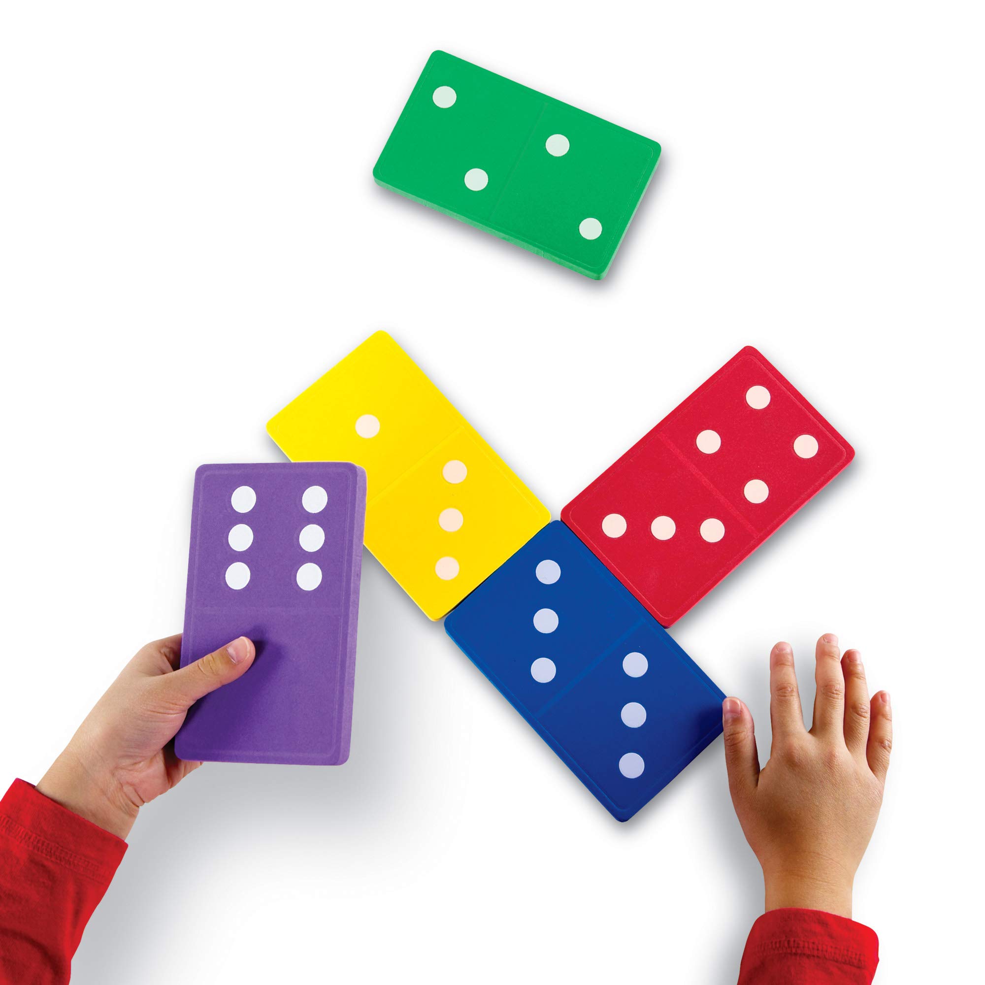 Foto 3 pulgar | Domino Set Learning Resources Jumbo Foam Para Niños Mayores De 5 Años - Venta Internacional.