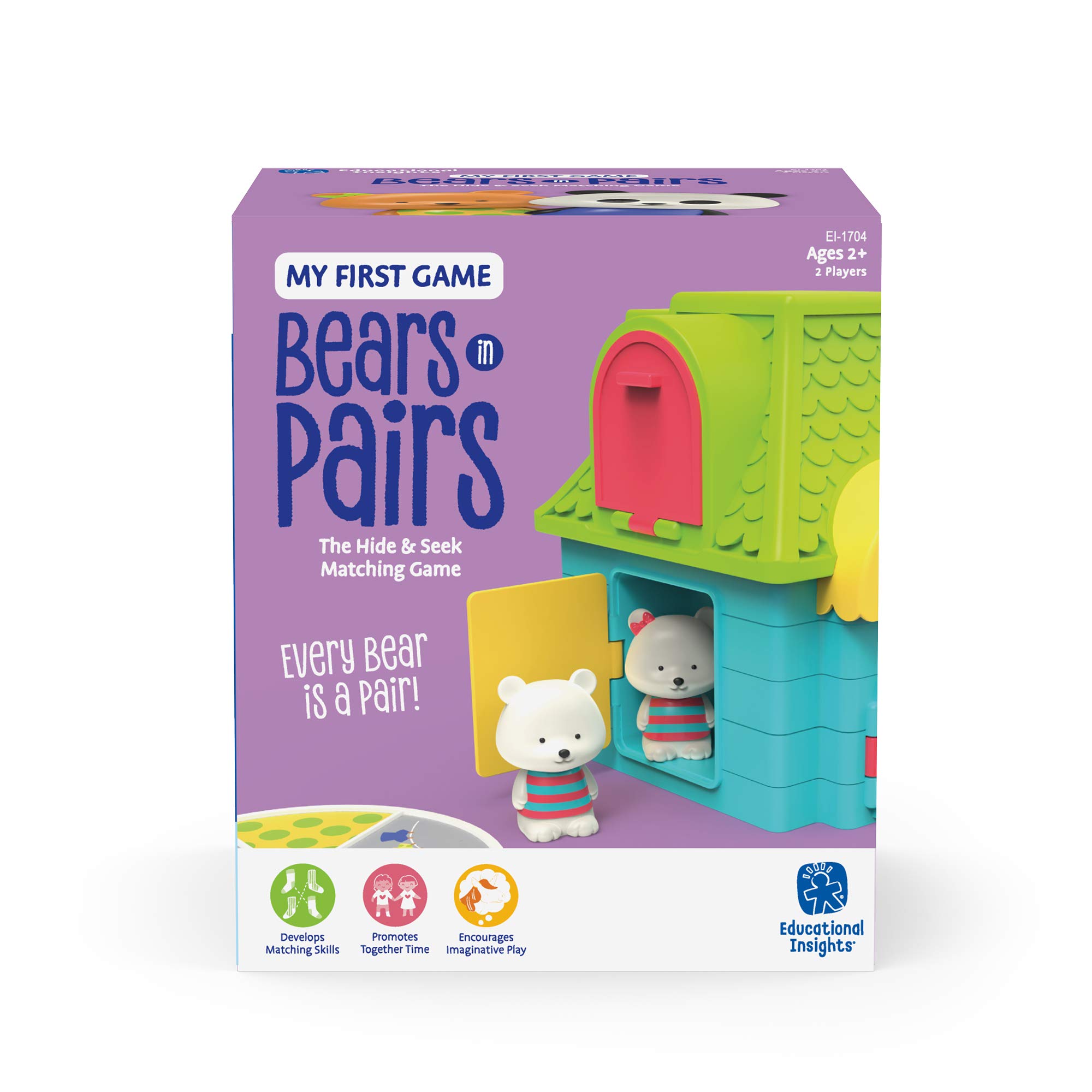 Foto 7 pulgar | Juego Educational Insights Osos En Parejas Para Niños Pequeños De 2 A 2 Años - Venta Internacional.