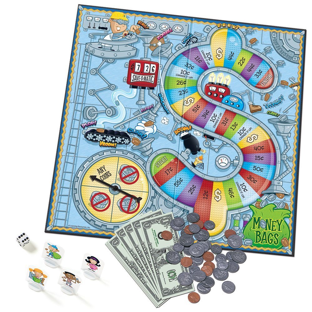 Foto 2 pulgar | Recursos De Aprendizaje De Juegos Con Valor Monetario, Bolsas De Dinero Para Más De 7 Años - Venta Internacional.