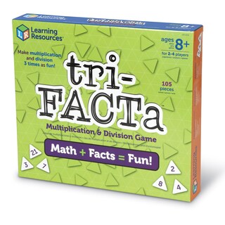 Foto 2 | Recursos De Aprendizaje Del Juego Multiplicación Y División Trifacta - Venta Internacional.
