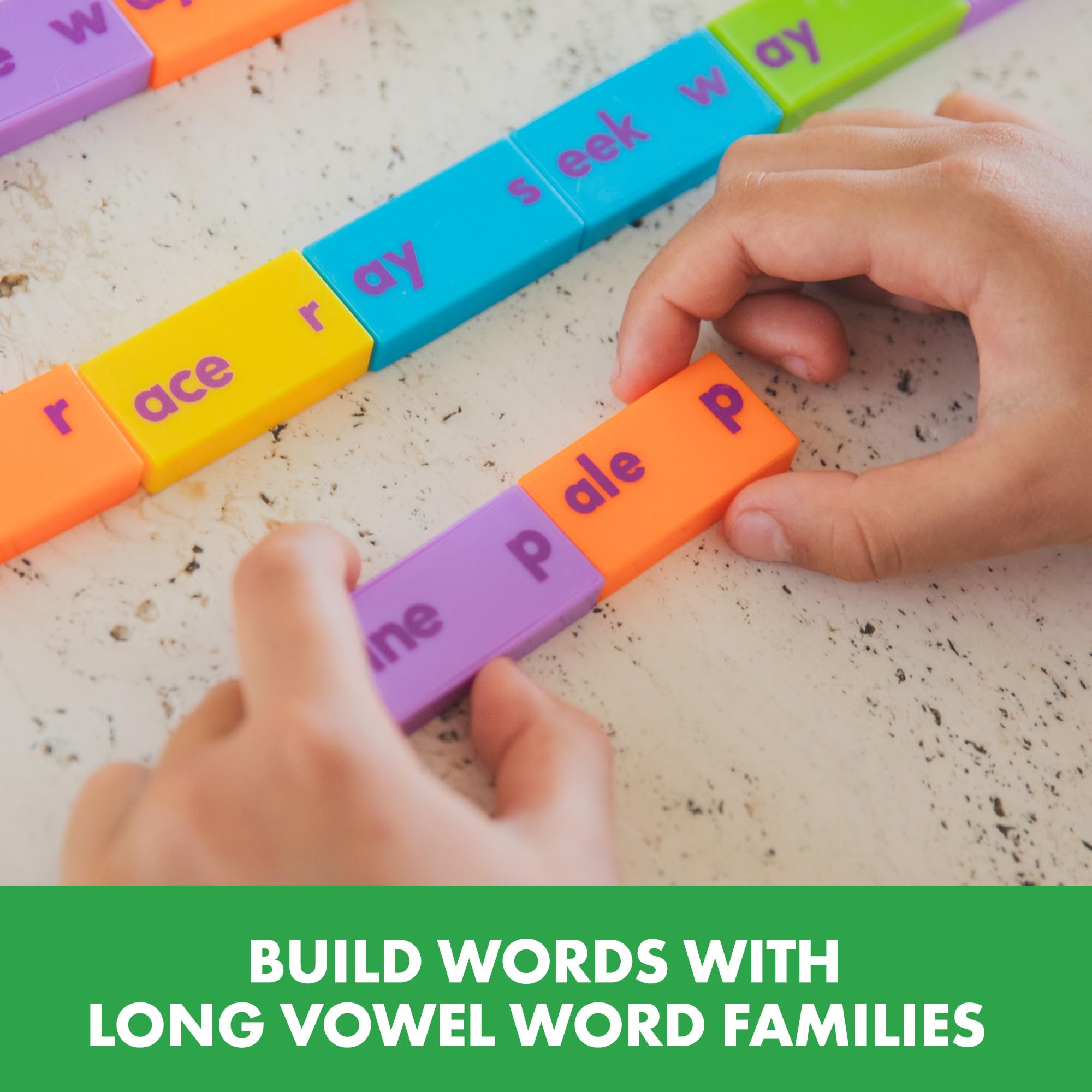 Foto 5 pulgar | Vocales Largas De Dominoes Educational Insights Phonics, 84 Piezas, 6 O Más - Venta Internacional.