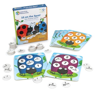 Foto 1 | Recursos Para Aprender A Jugar 10 On The Spot Ten Frame Durante Más De 5 Años - Venta Internacional.