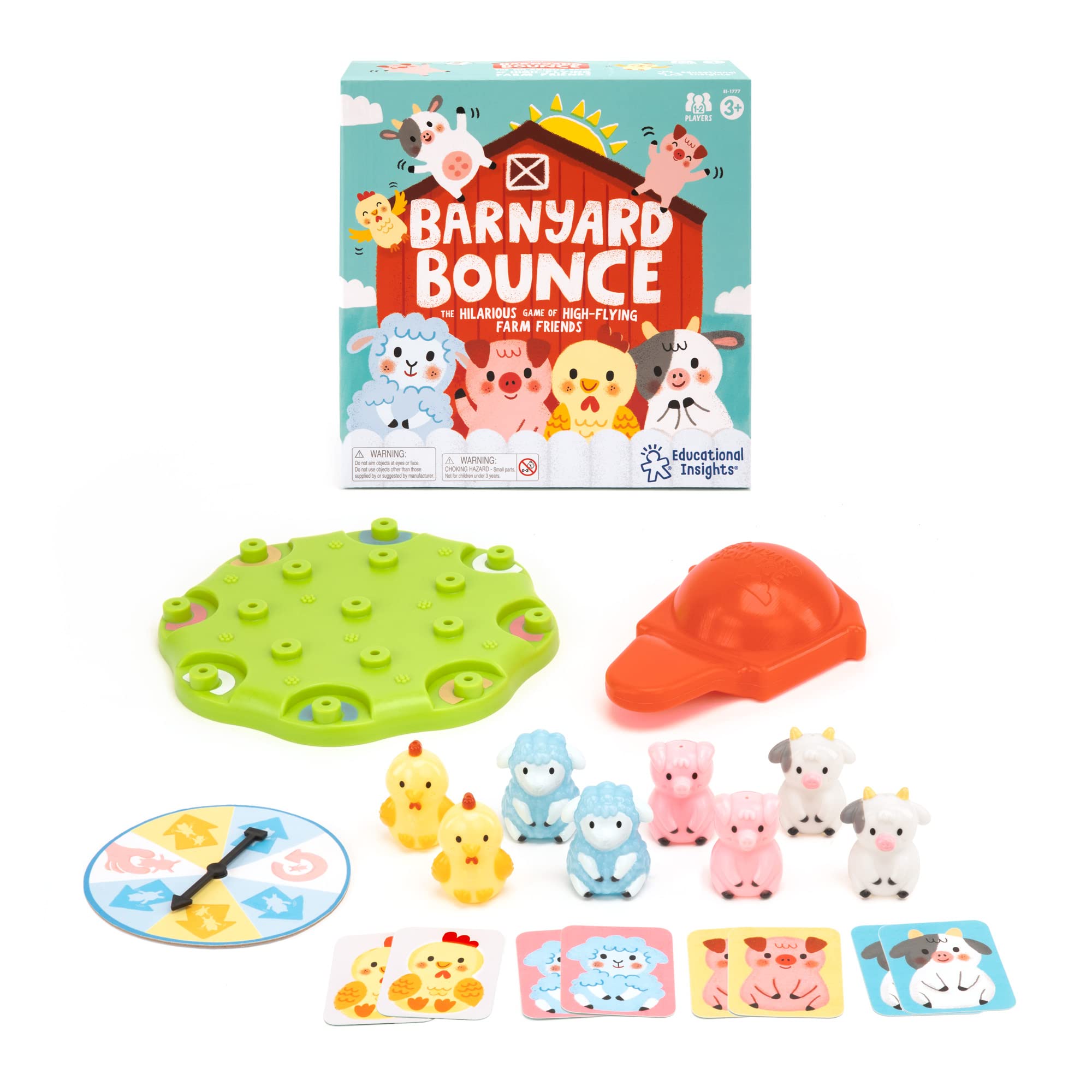 Foto 3 pulgar | Game Educational Insights Barnyard Bounce Preschool Durante Más De 3 Años - Venta Internacional.