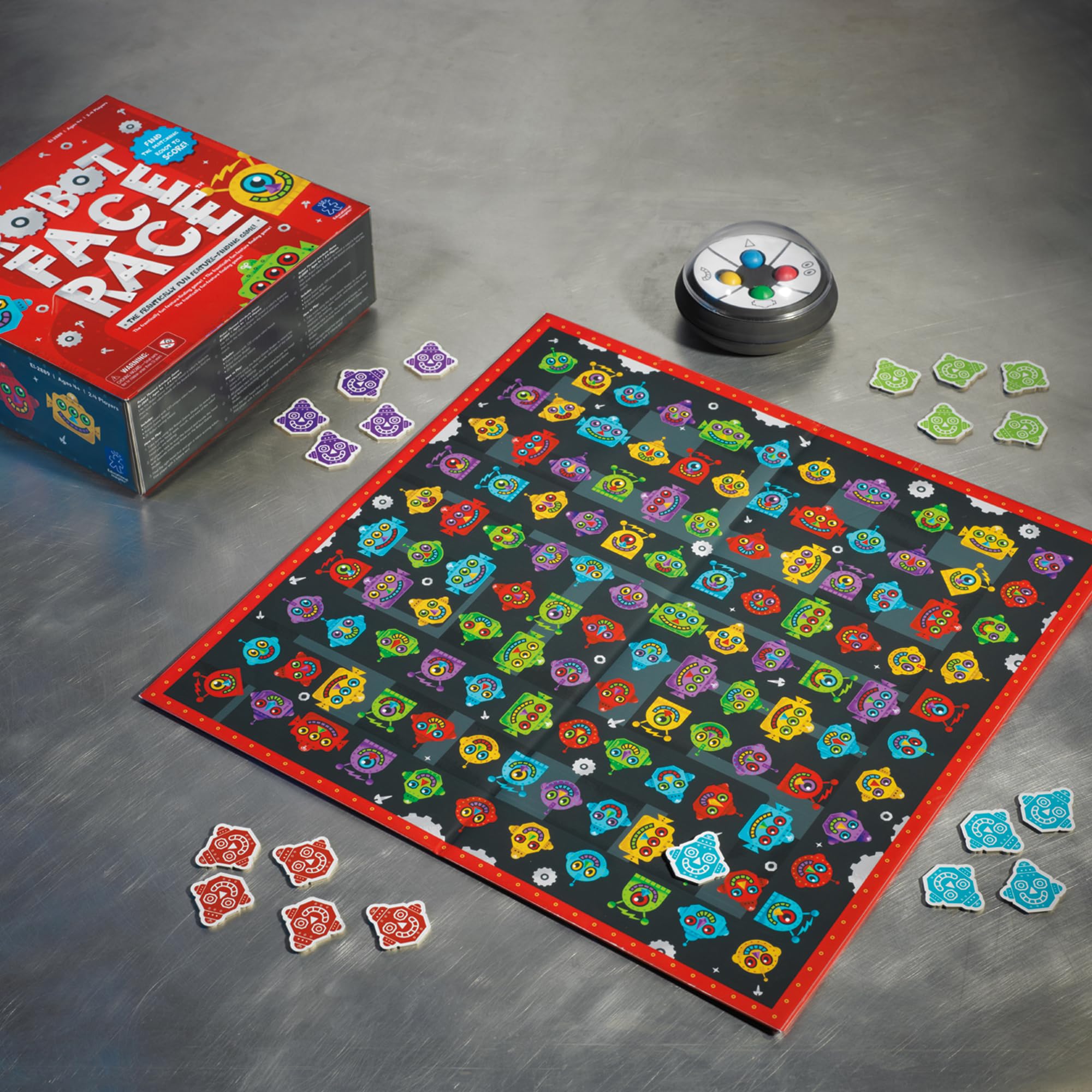 Foto 6 pulgar | Juego De Mesa Educational Insights Robot Face Race Kids 4+ - Venta Internacional.