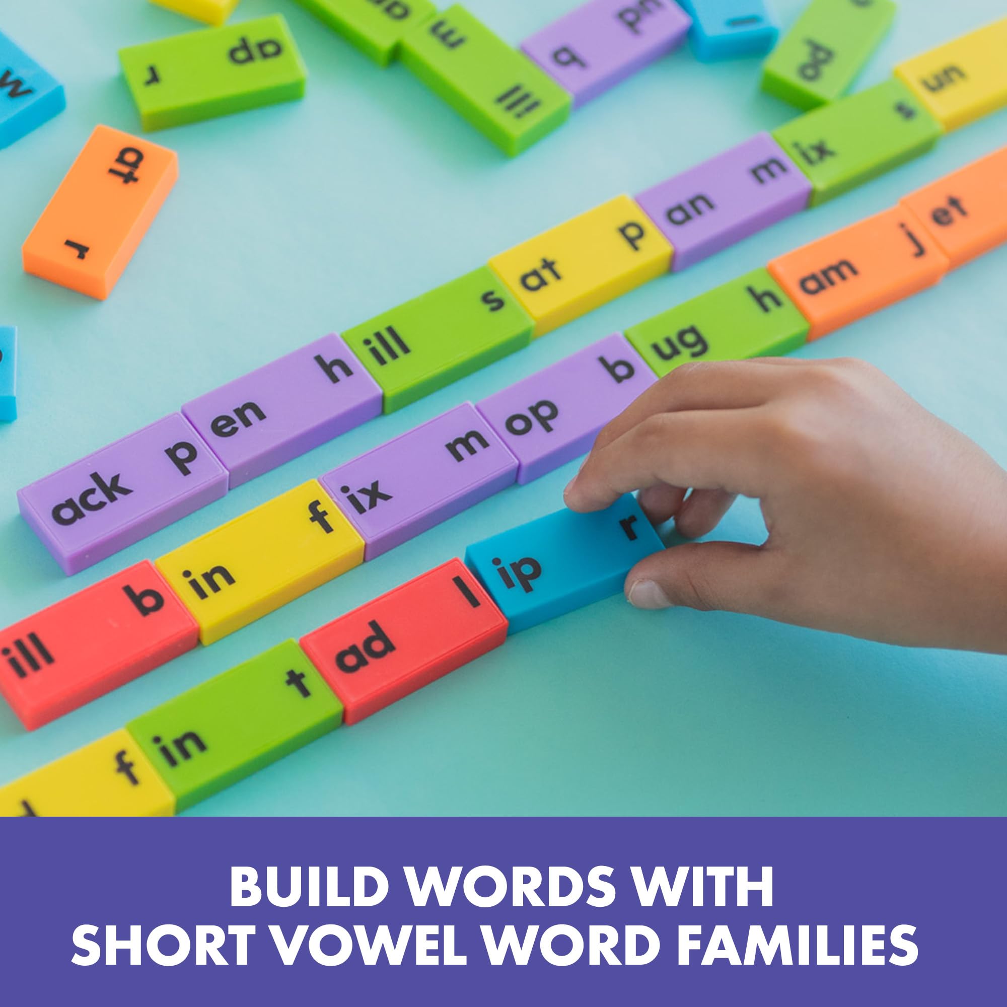 Foto 5 pulgar | Vocales Cortas De Dominoes Educational Insights Phonics, 84 Unidades - Venta Internacional.
