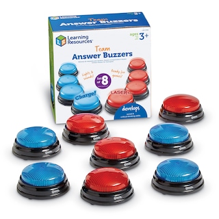 Foto 1 | Juego De Respuestas Del Equipo De Recursos De Aprendizaje De Buzzers Para 8 Niños Mayores De 3 Años - Venta Internac