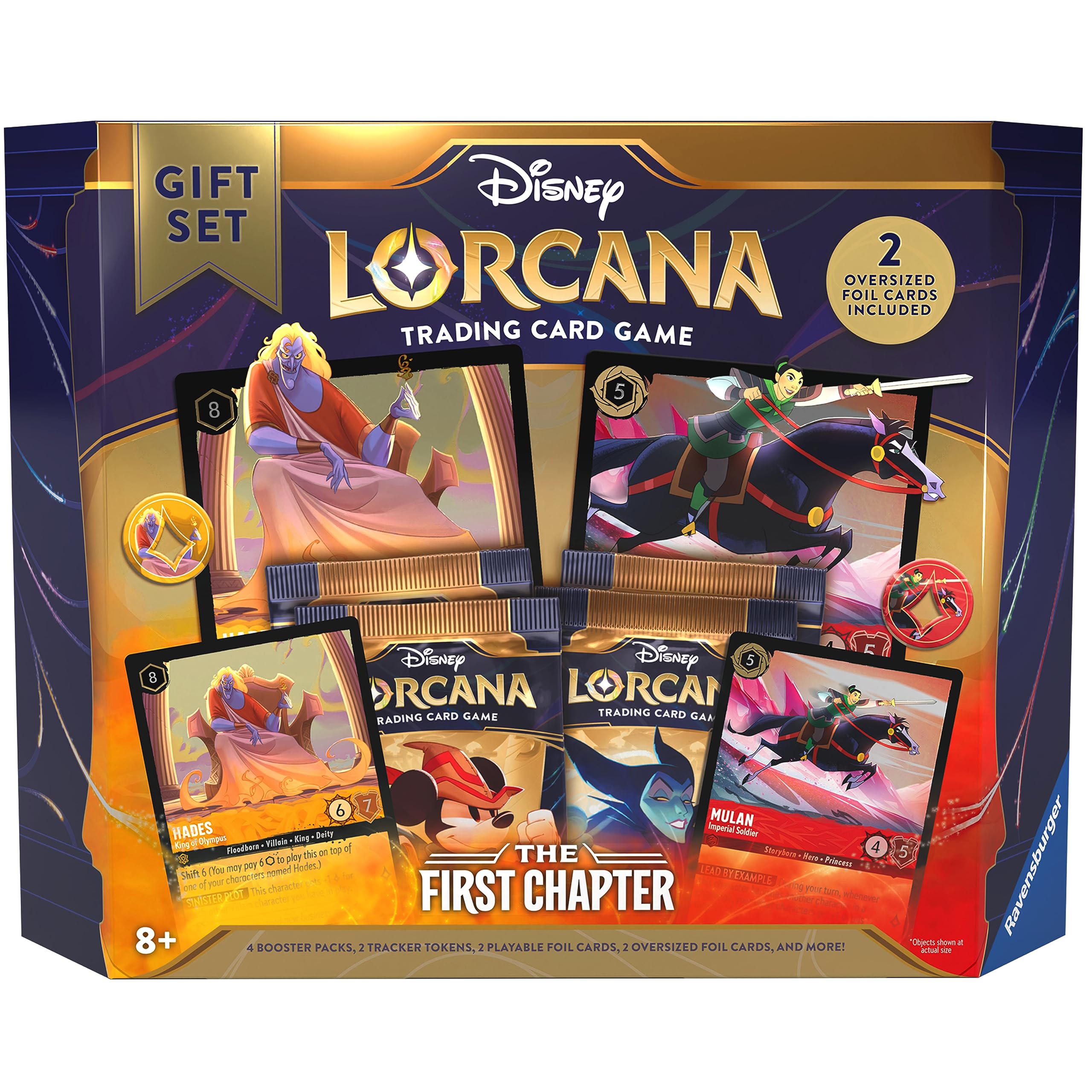 Foto 2 pulgar | Set De Juego De Cartas Coleccionables Ravensburger Disney Lorcana De Más De 8 Años - Venta Internacional.