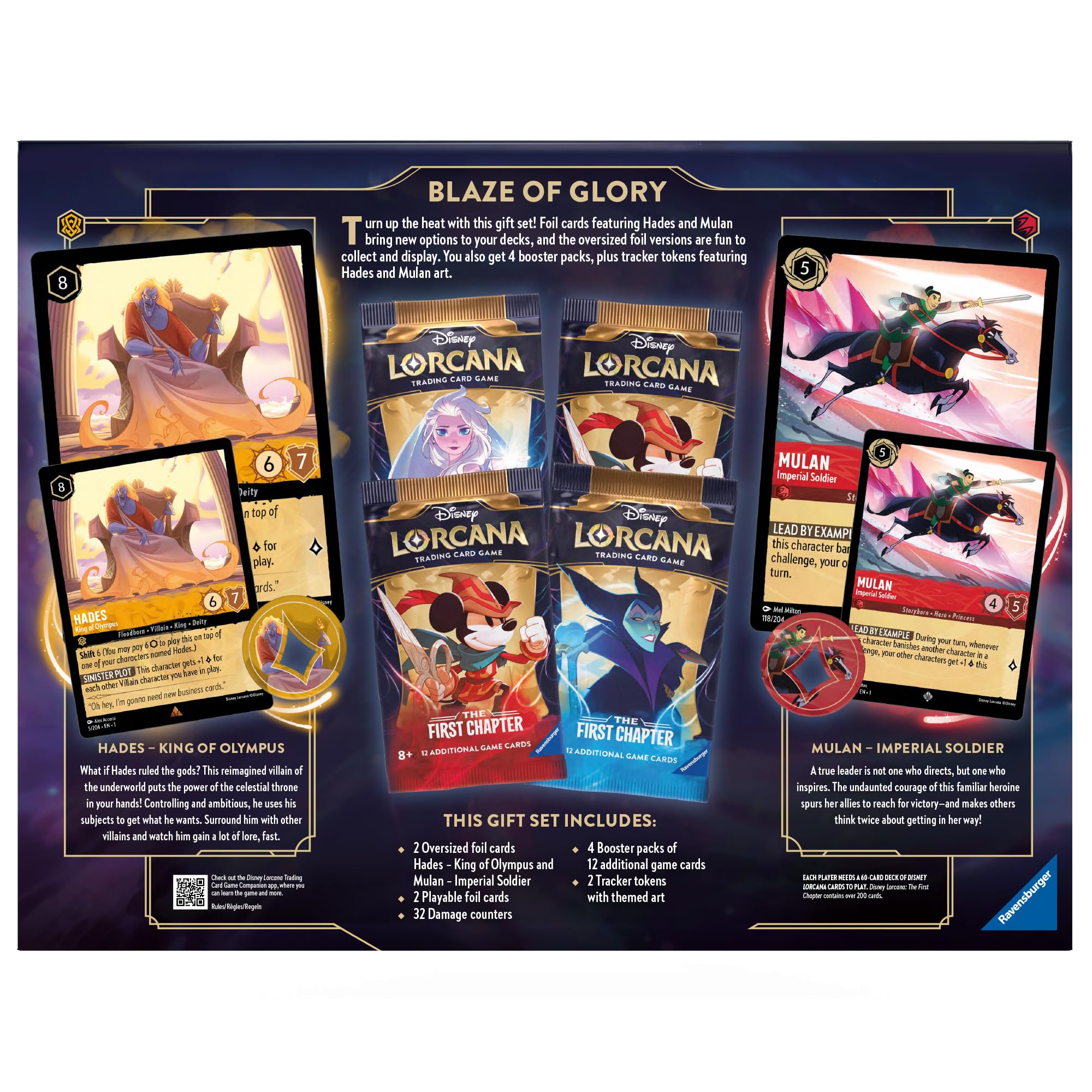 Foto 3 pulgar | Set De Juego De Cartas Coleccionables Ravensburger Disney Lorcana De Más De 8 Años - Venta Internacional.