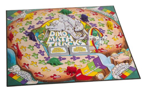 Foto 4 | Recursos De Aprendizaje De Juegos De Mesa Dino Math Tracks Durante Más De 6 Años - Venta Internacional.