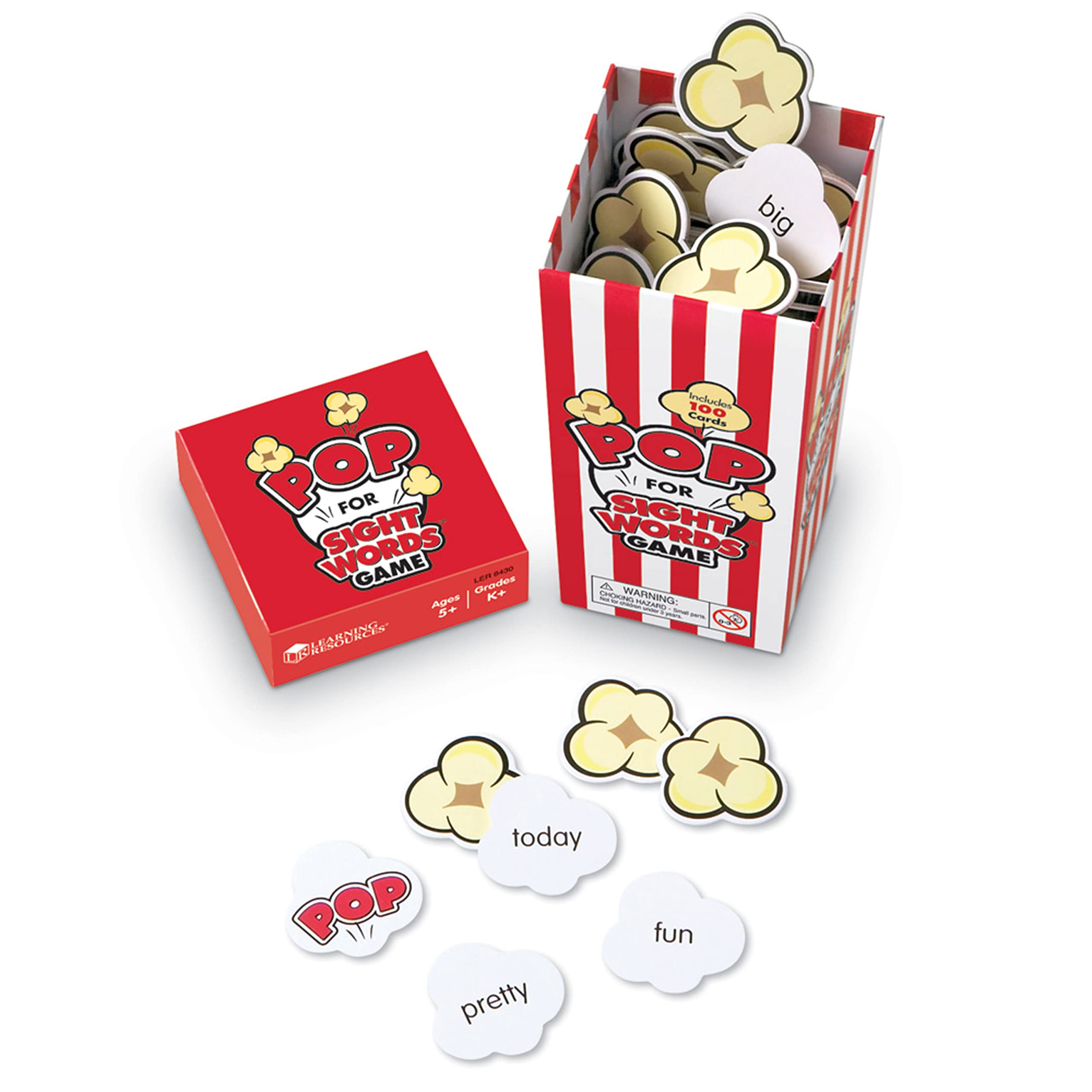 Foto 2 pulgar | Game Learning Resources Pop For Sight Words, 92 Tarjetas Para Mayores De 5 Años - Venta Internacional.