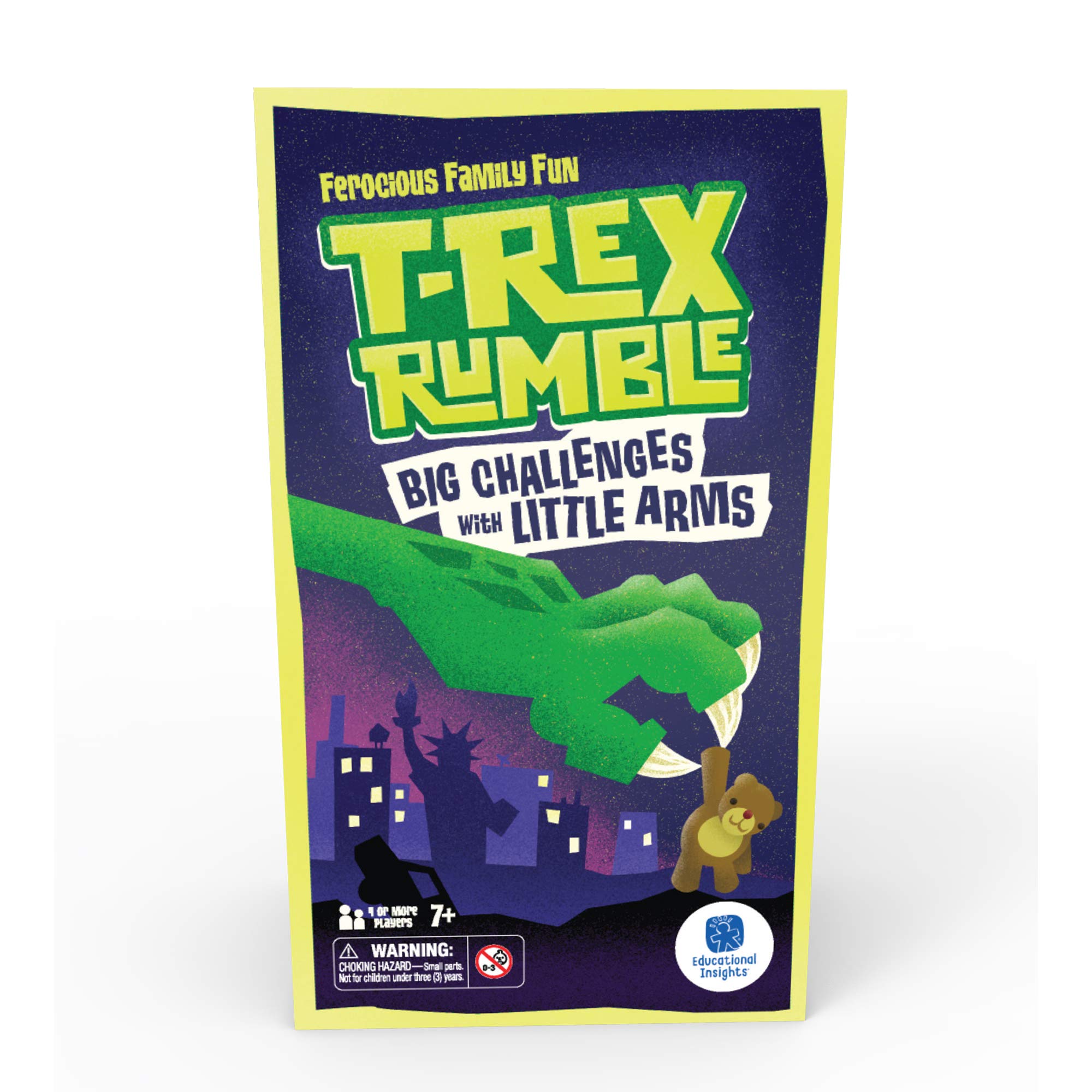 Juego Educational Insights T-rex Rumble Challenge Con Brazos De Dinosaurio - Venta Internacional.