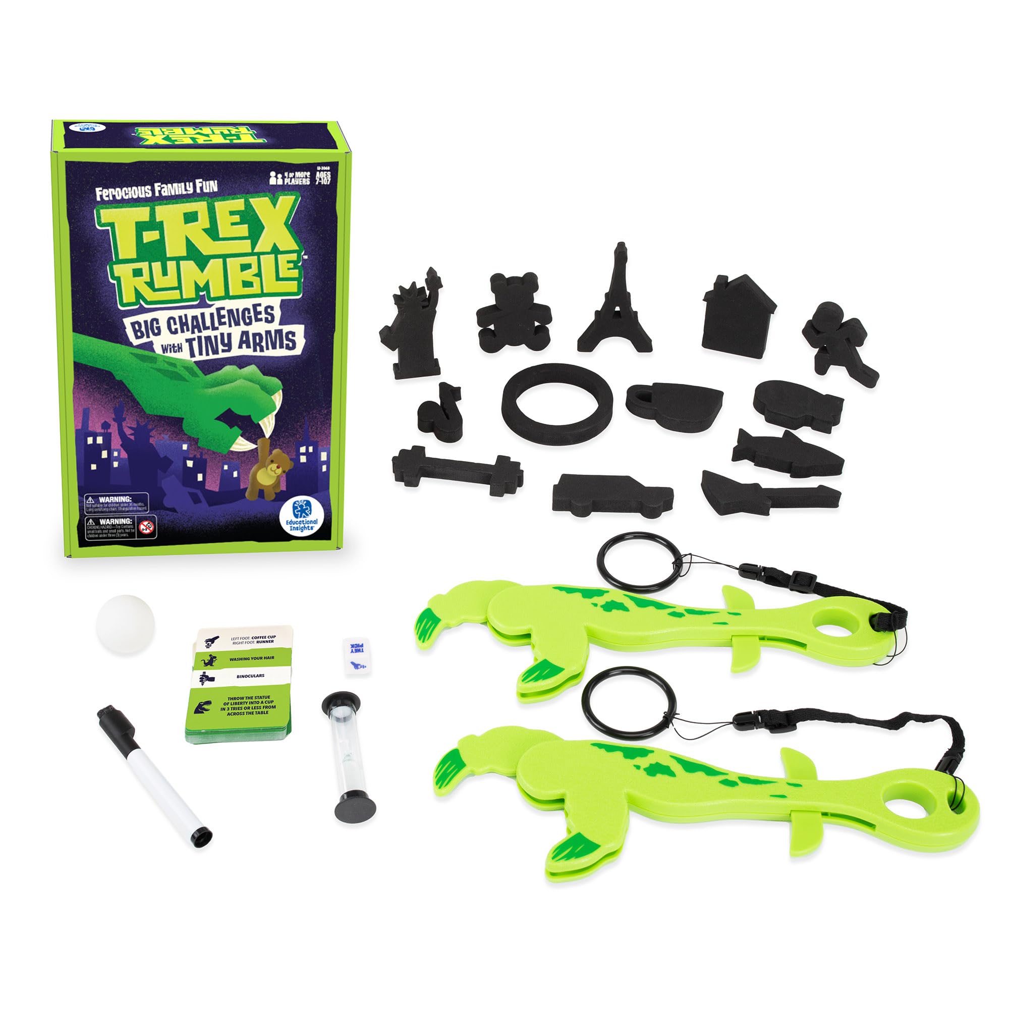 Foto 6 | Juego Educational Insights T-rex Rumble Challenge Con Brazos De Dinosaurio - Venta Internacional.