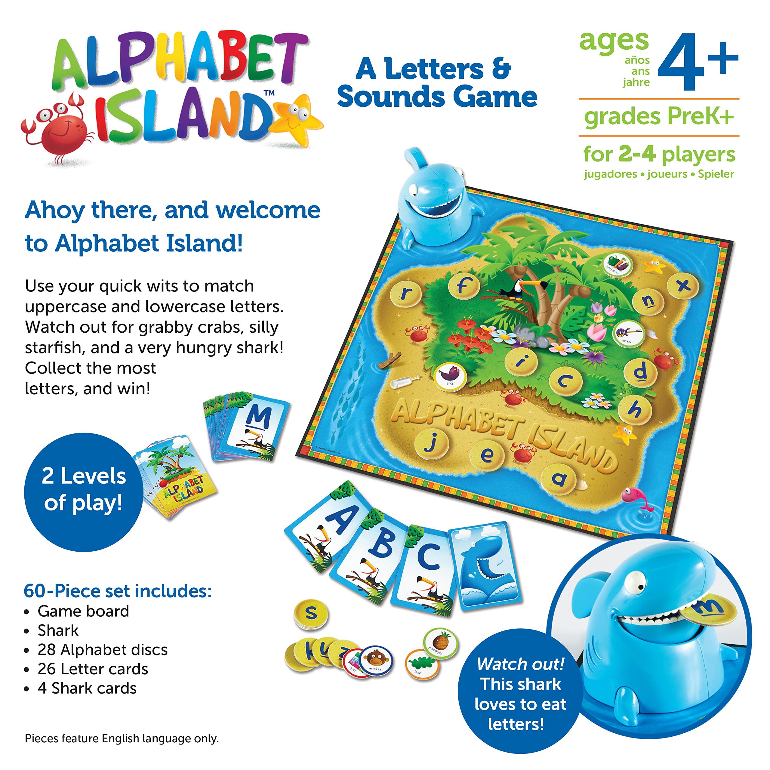 Foto 6 | Recursos De Aprendizaje Del Juego Alphabet Island Letter & Sounds 4+ - Venta Internacional.