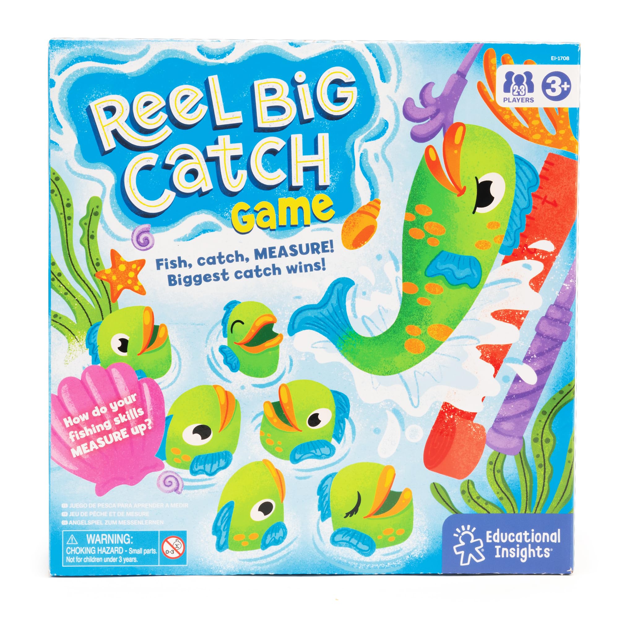 Foto 3 pulgar | Game Educational Insights Reel Big Catch Kids De Más De 3 Años - Venta Internacional.