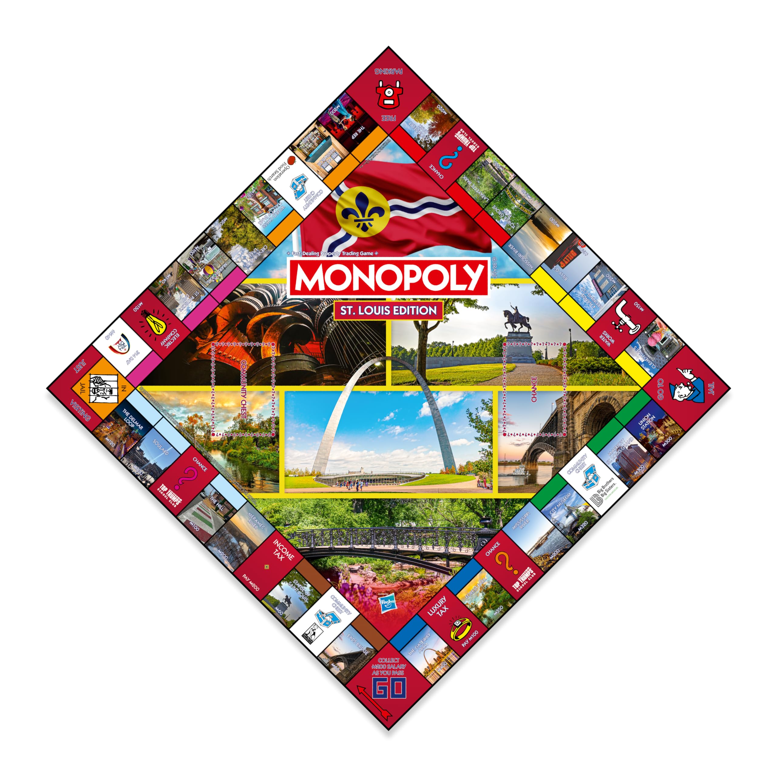 Foto 2 | Juego De Mesa Monopoly St Louis Mo Edition Para Niños De 8 Años En Adelante - Venta Internacional.