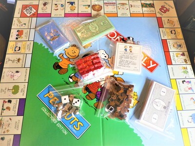 Foto 1 | Juego De Mesa Usaopoly Peanuts Monopoly Con Fichas Coleccionables - Venta Internacional.