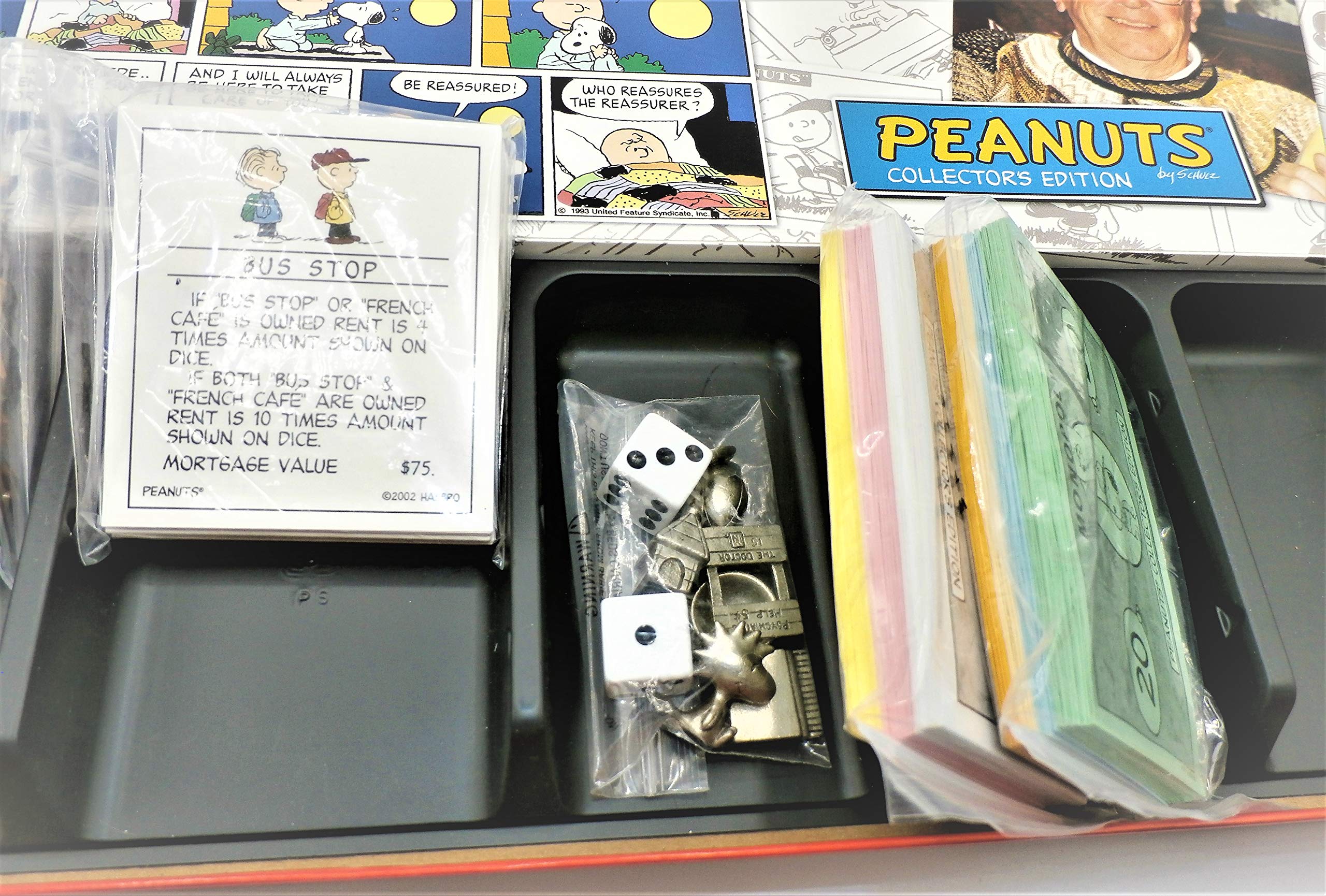 Foto 8 pulgar | Juego De Mesa Usaopoly Peanuts Monopoly Con Fichas Coleccionables - Venta Internacional.