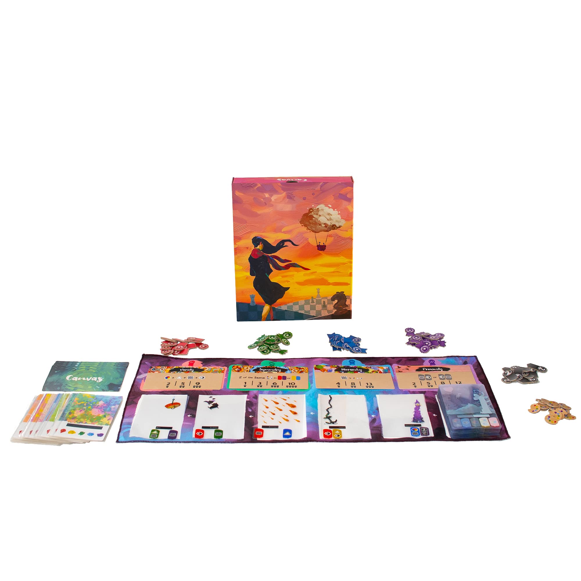 Foto 3 pulgar | Juego de Mesa Canvas para Crear Impresionantes Obras Maestras para Niños y Adultos - Venta Internacional
