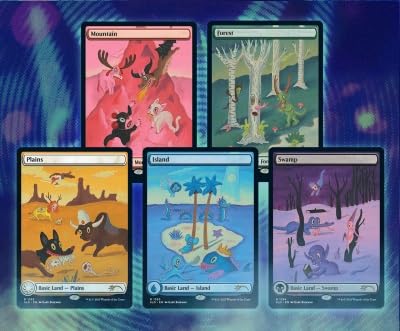 Juego de Cartas Coleccionables Magic: The Gathering Secret Lair Gary Baseman - Venta Internacional
