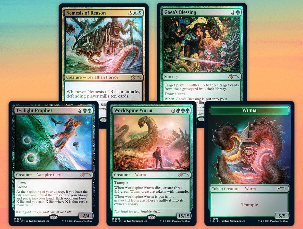 Foto 2 pulgar | Juego De Cartas Coleccionables Magic: The Gathering Secret Lair Ryan Lee - Venta Internacional.