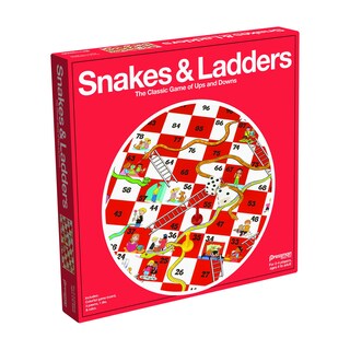 Foto 1 | Juego De Mesa Pressman Snakes & Ladders Para 2-4 Jugadores A Partir De 4 Años - Venta Internacional.
