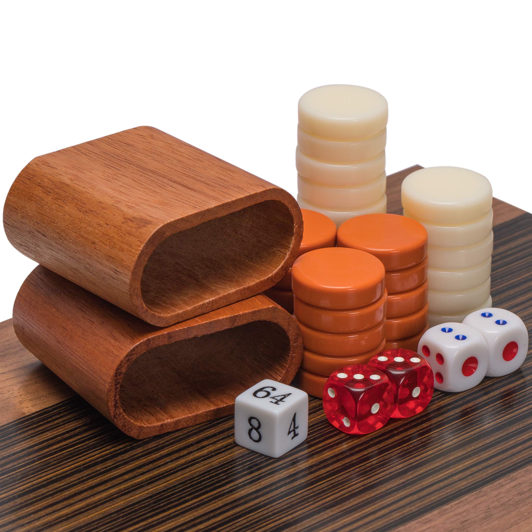 Foto 6 pulgar | Set De Juego De Backgammon Yellow Mountain Imports Pasadena Wood - Venta Internacional.