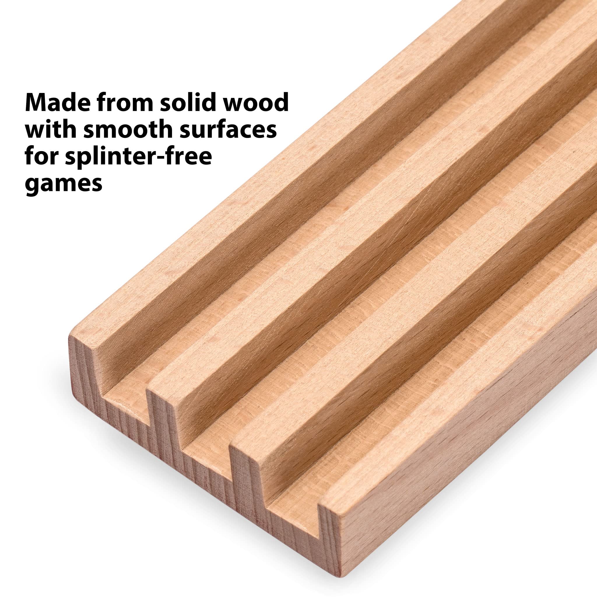 Foto 6 | Juego De 4 Unidades De Madera De Haya De Primera Calidad De Yellow Mountain Imports De Domino Racks - Venta Internacio