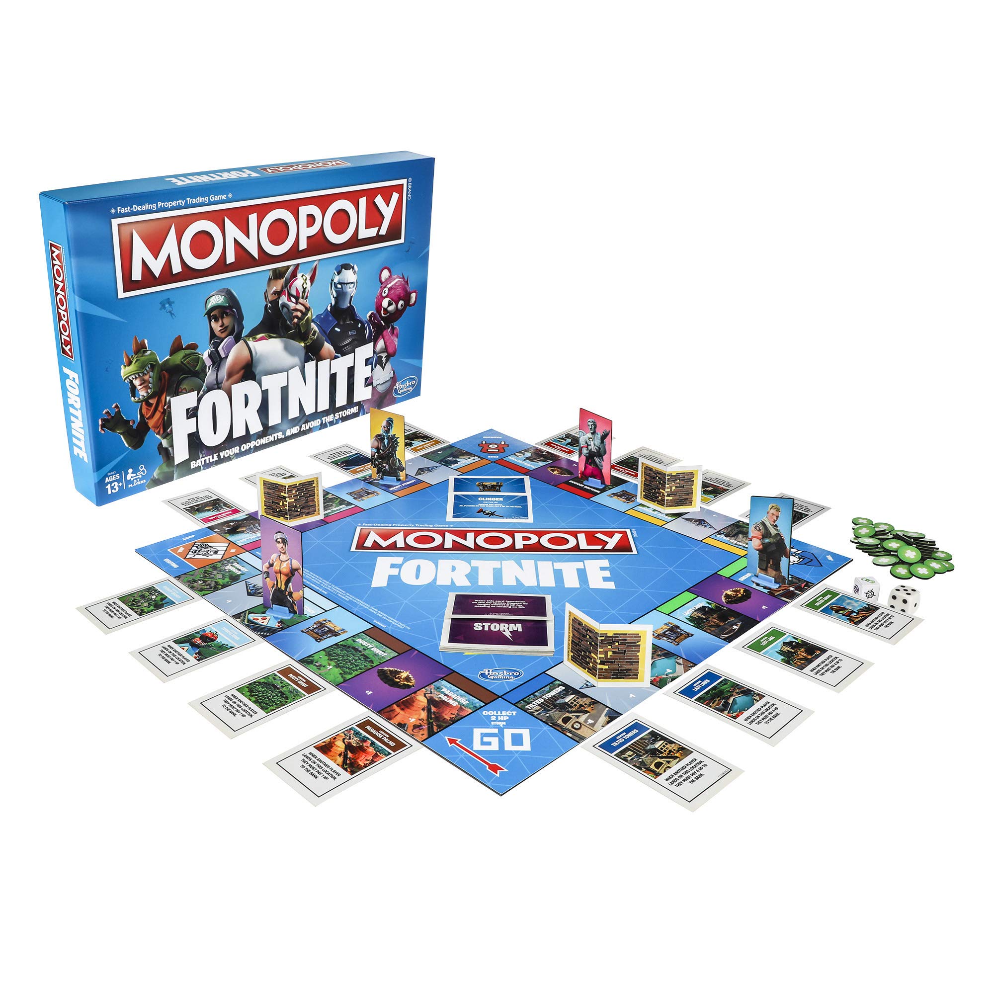 Foto 3 pulgar | Juego De Mesa Hasbro Monopoly Fortnite Edition De Más De 13 Años - Venta Internacional.